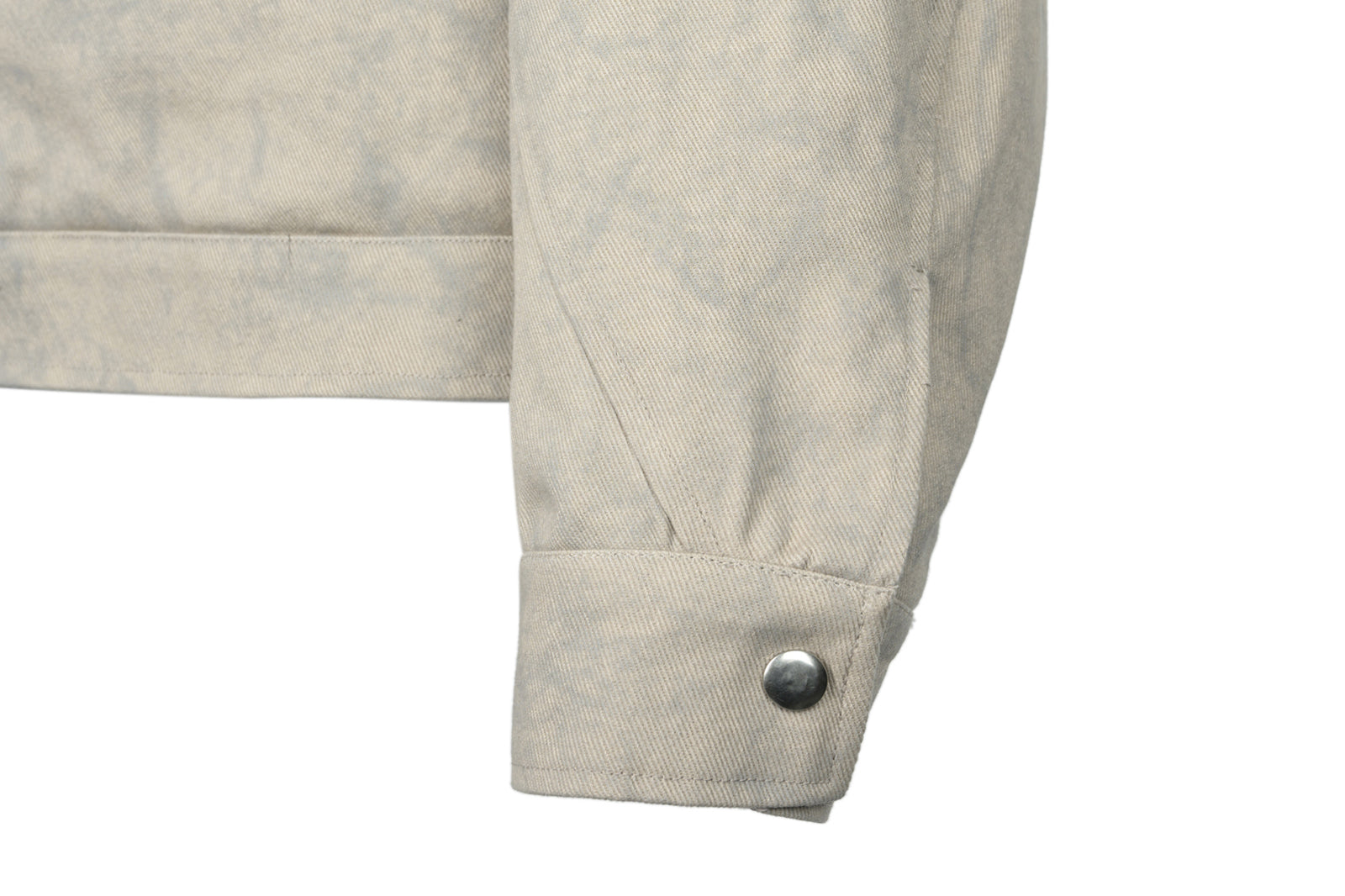 OKAYTHXBYE Essential Contrast Collar Washed Jacket, premium urban and streetwear designers apparel on PROJECTISR.com, OKAYTHXBYE