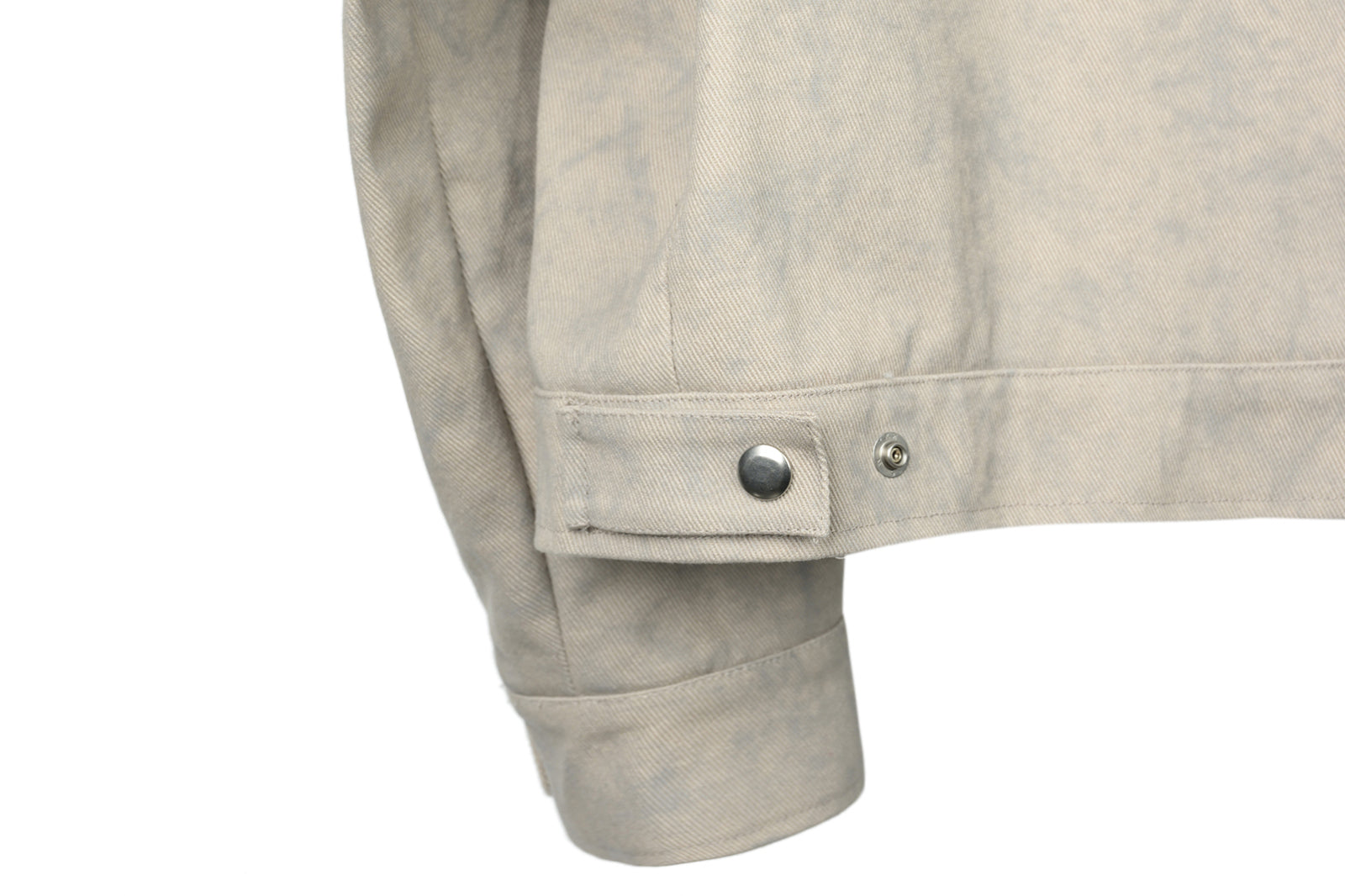 OKAYTHXBYE Essential Contrast Collar Washed Jacket, premium urban and streetwear designers apparel on PROJECTISR.com, OKAYTHXBYE