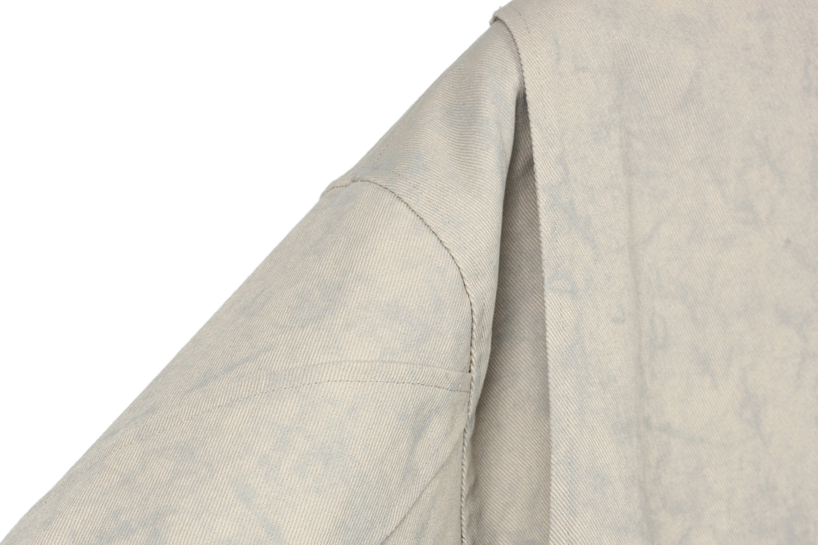OKAYTHXBYE Essential Contrast Collar Washed Jacket, premium urban and streetwear designers apparel on PROJECTISR.com, OKAYTHXBYE