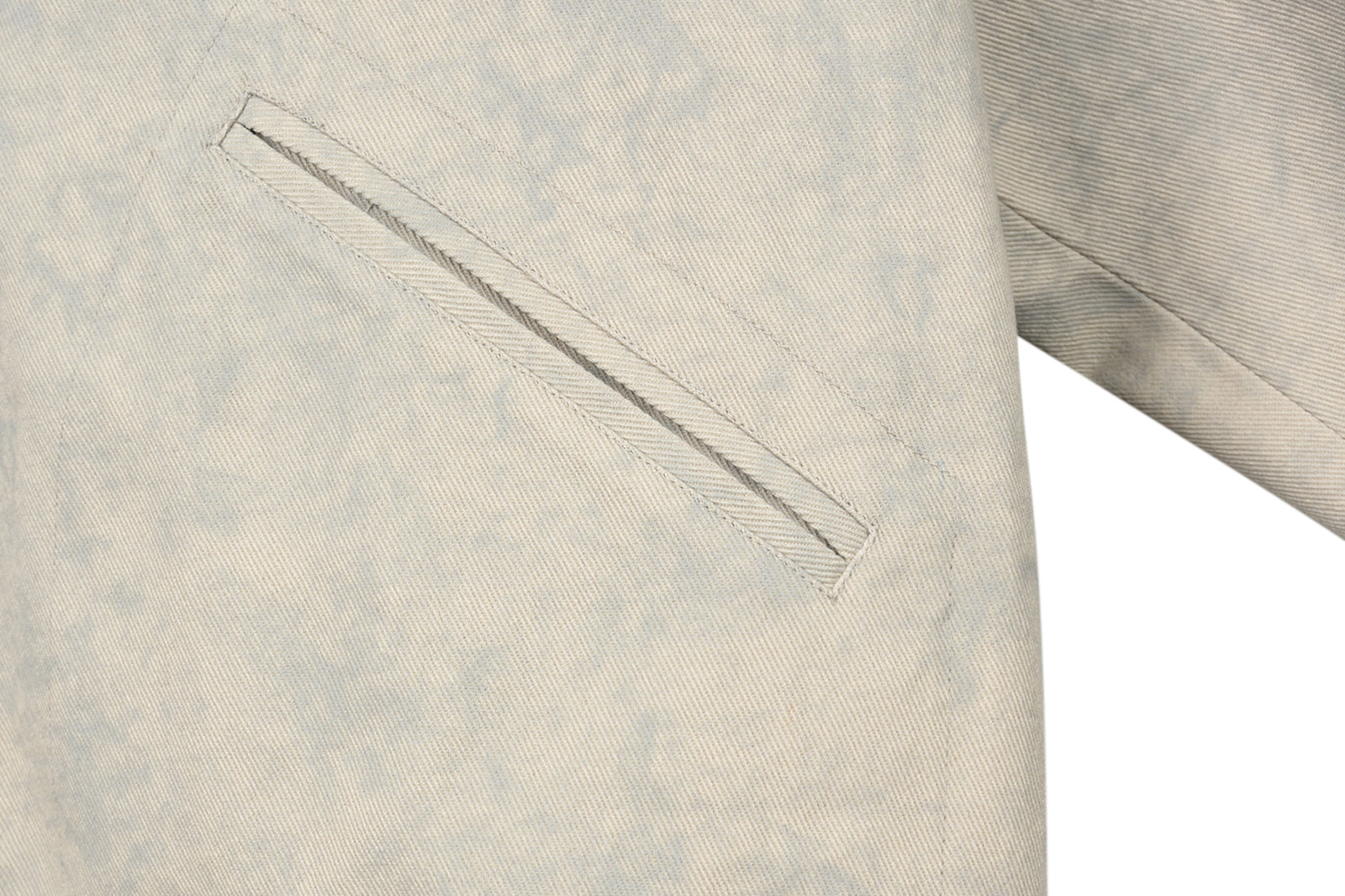 OKAYTHXBYE Essential Contrast Collar Washed Jacket, premium urban and streetwear designers apparel on PROJECTISR.com, OKAYTHXBYE