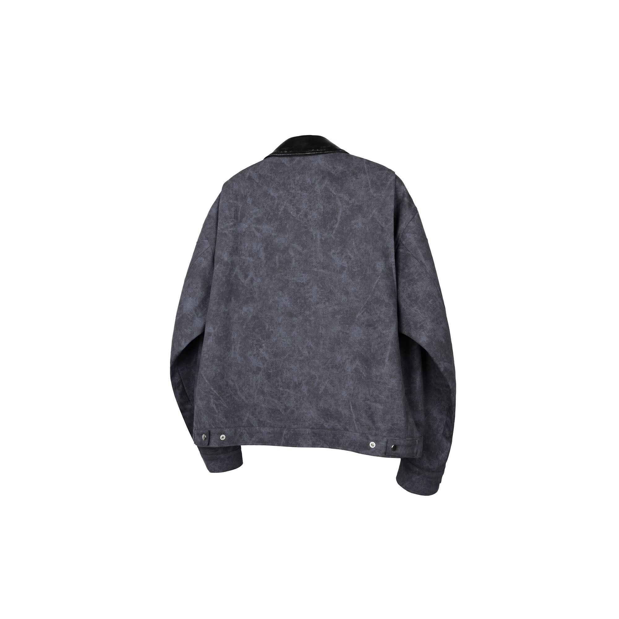 OKAYTHXBYE Essential Contrast Collar Washed Jacket, premium urban and streetwear designers apparel on PROJECTISR.com, OKAYTHXBYE
