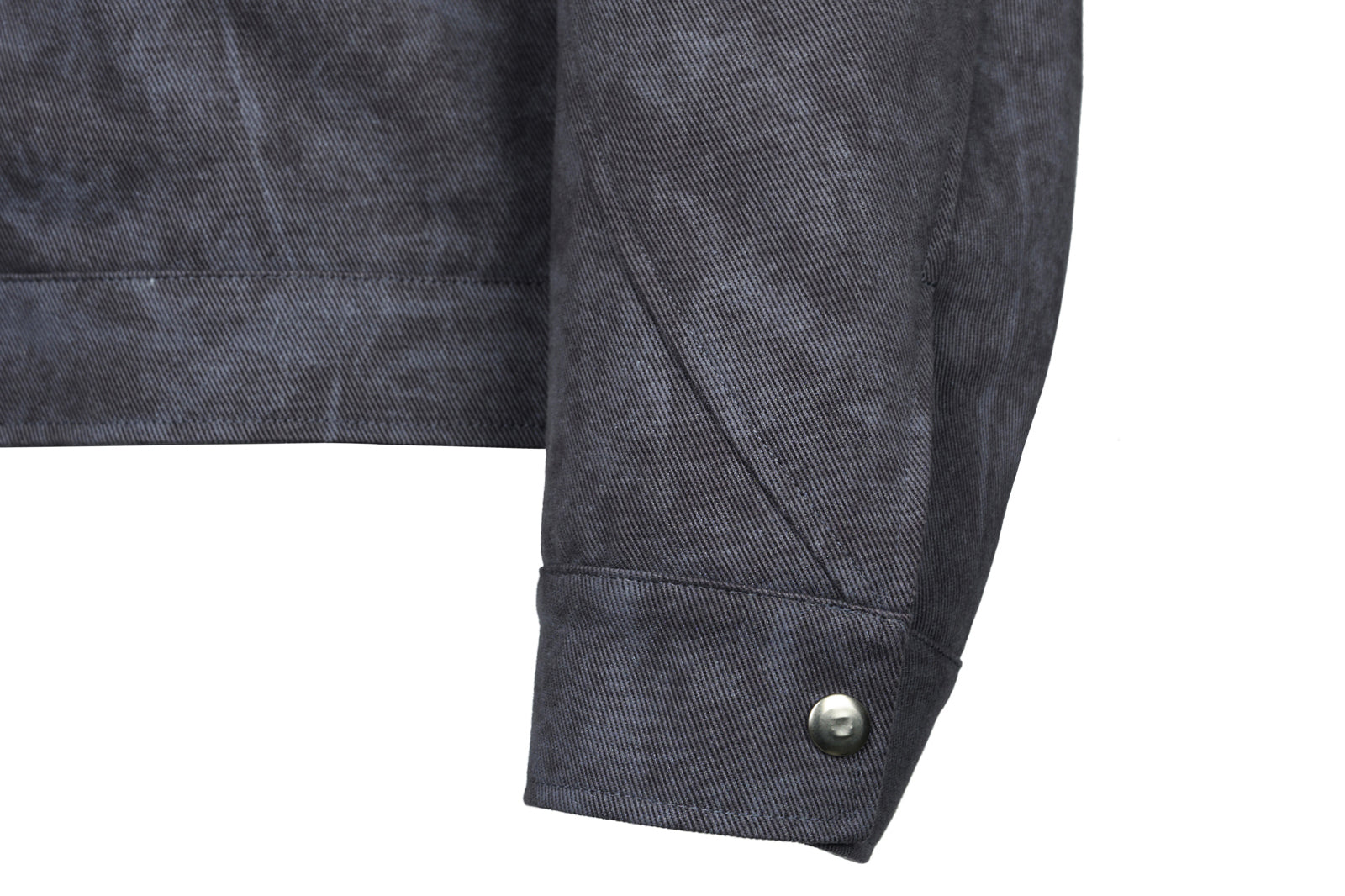 OKAYTHXBYE Essential Contrast Collar Washed Jacket, premium urban and streetwear designers apparel on PROJECTISR.com, OKAYTHXBYE