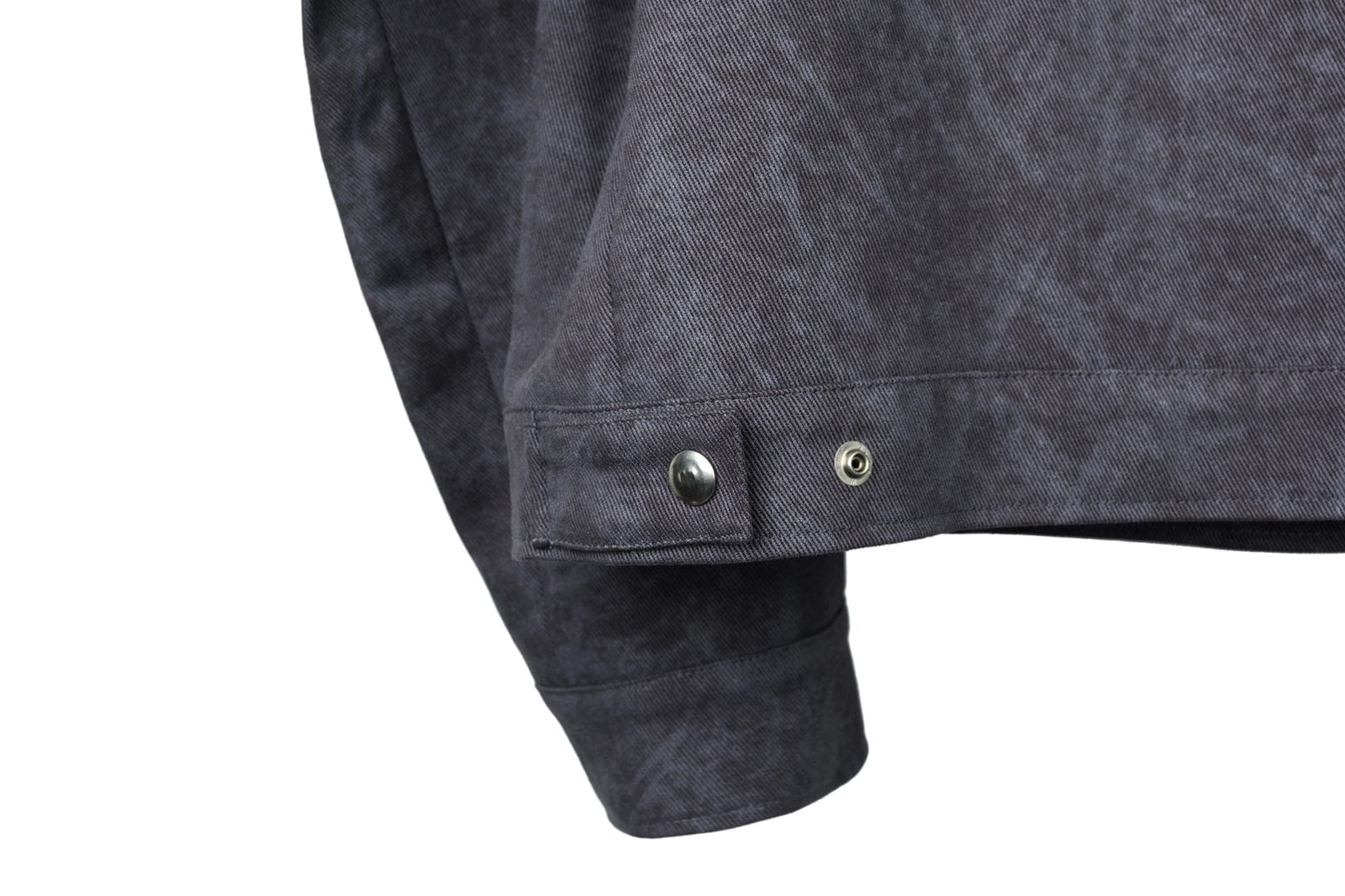 OKAYTHXBYE Essential Contrast Collar Washed Jacket, premium urban and streetwear designers apparel on PROJECTISR.com, OKAYTHXBYE