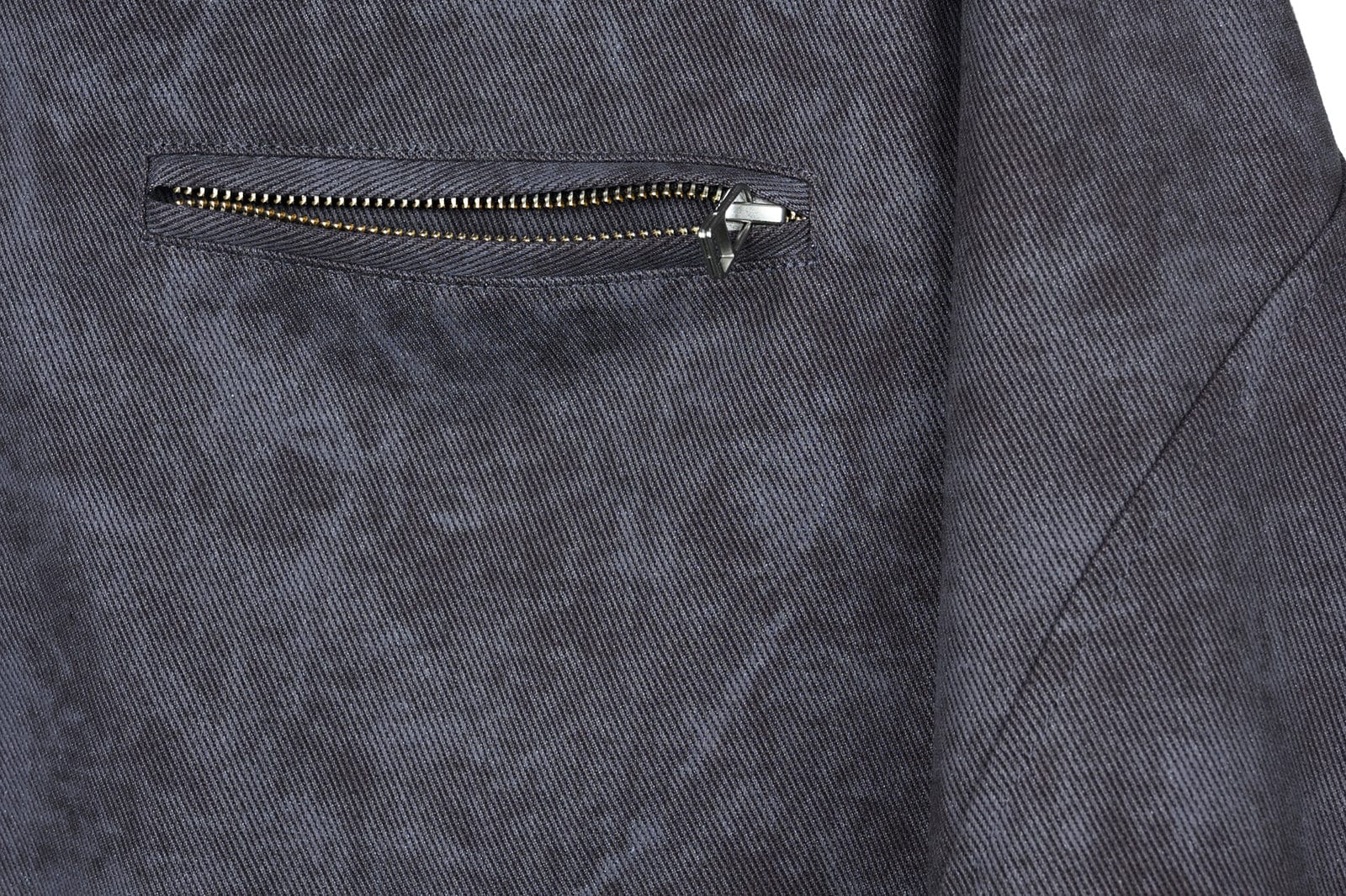 OKAYTHXBYE Essential Contrast Collar Washed Jacket, premium urban and streetwear designers apparel on PROJECTISR.com, OKAYTHXBYE