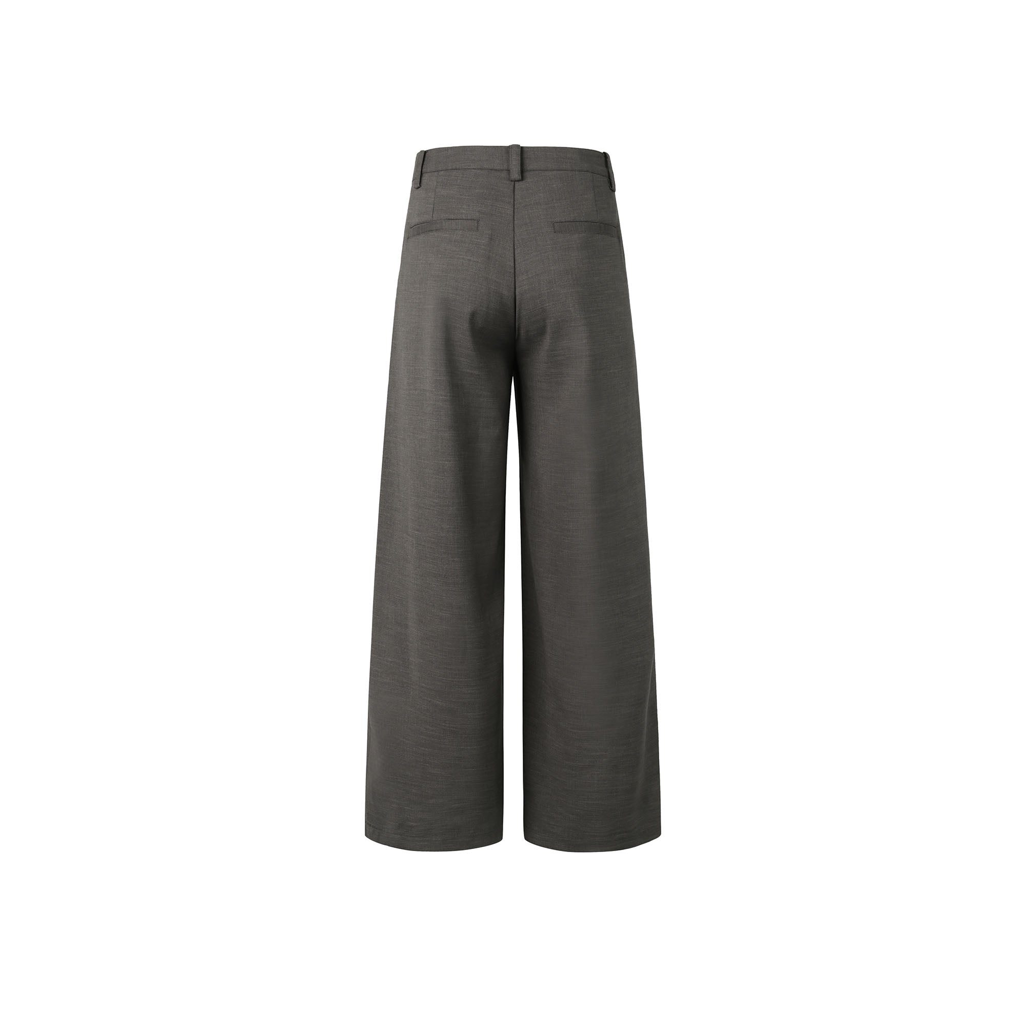 OKAYTHXBYE Essential Pleat Wide-Leg Trousers