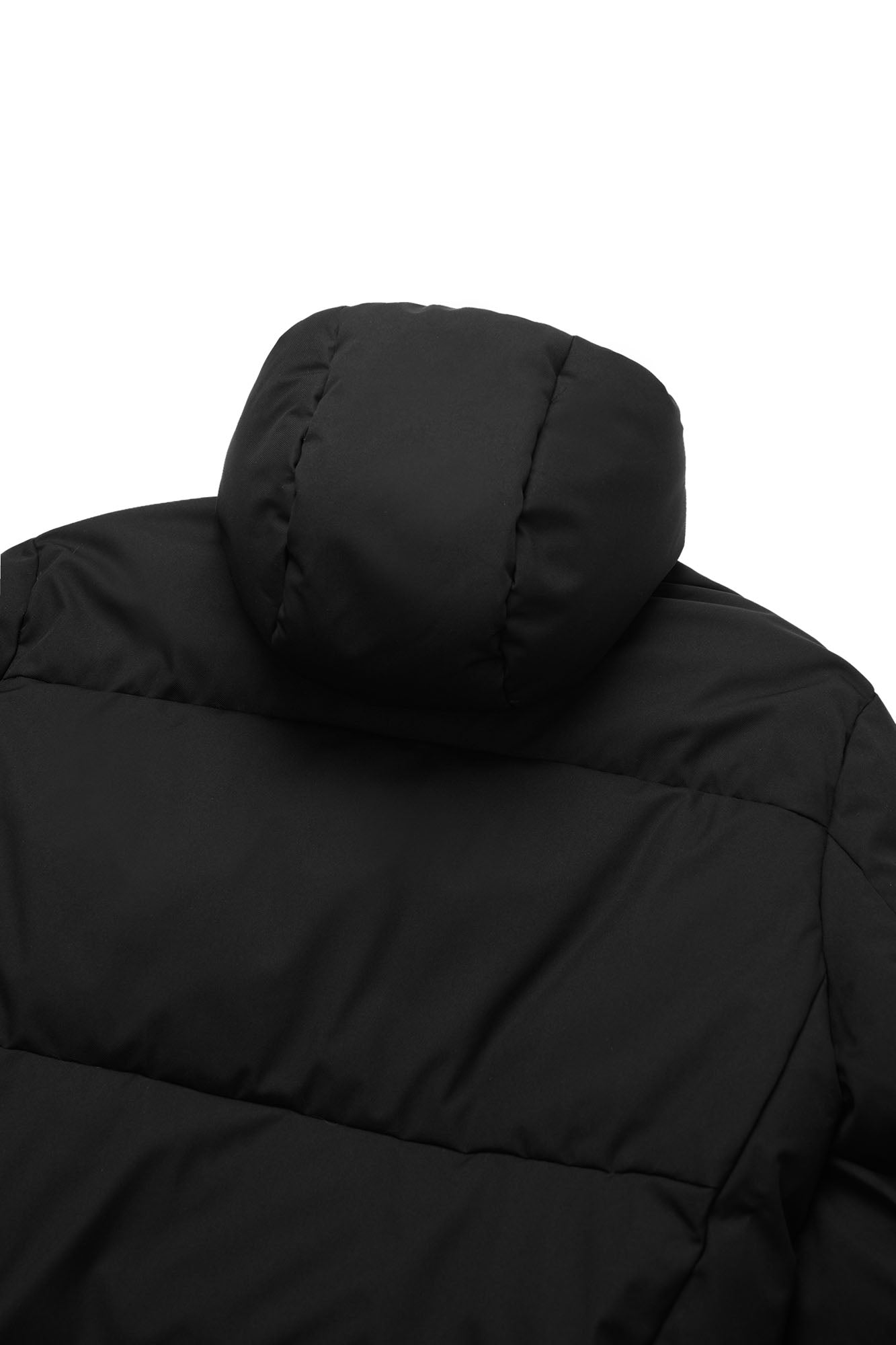 OKAYTHXBYE Essential Patterned Lapel Down Jacket