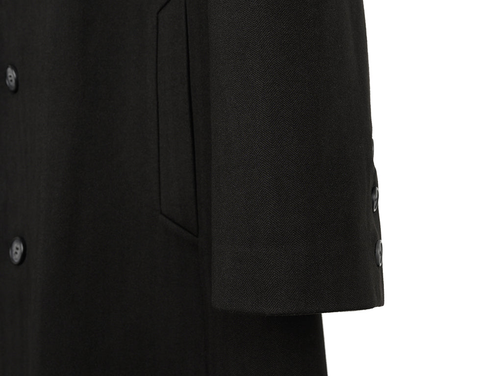 OKAYTHXBYE Convertible Jacquard Zip-Lapel Long Coat, premium urban and streetwear designers apparel on PROJECTISR.com, OKAYTHXBYE