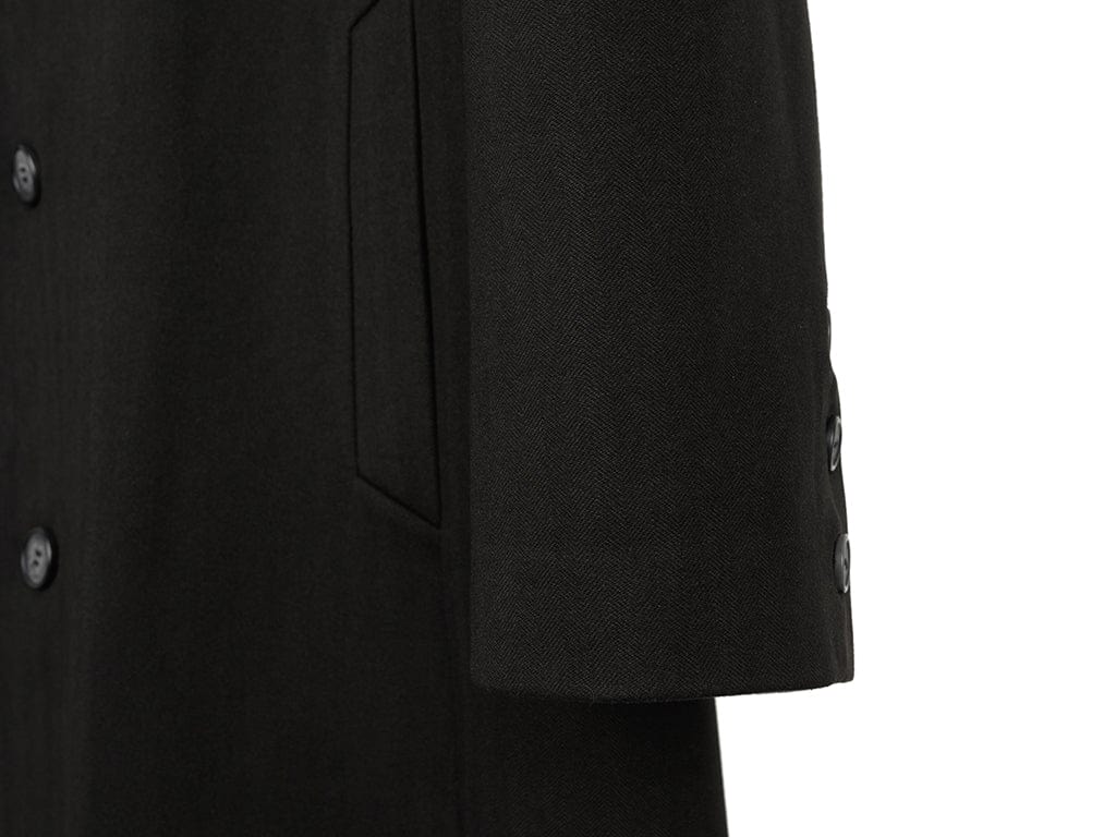 OKAYTHXBYE Convertible Jacquard Zip-Lapel Long Coat, premium urban and streetwear designers apparel on PROJECTISR.com, OKAYTHXBYE