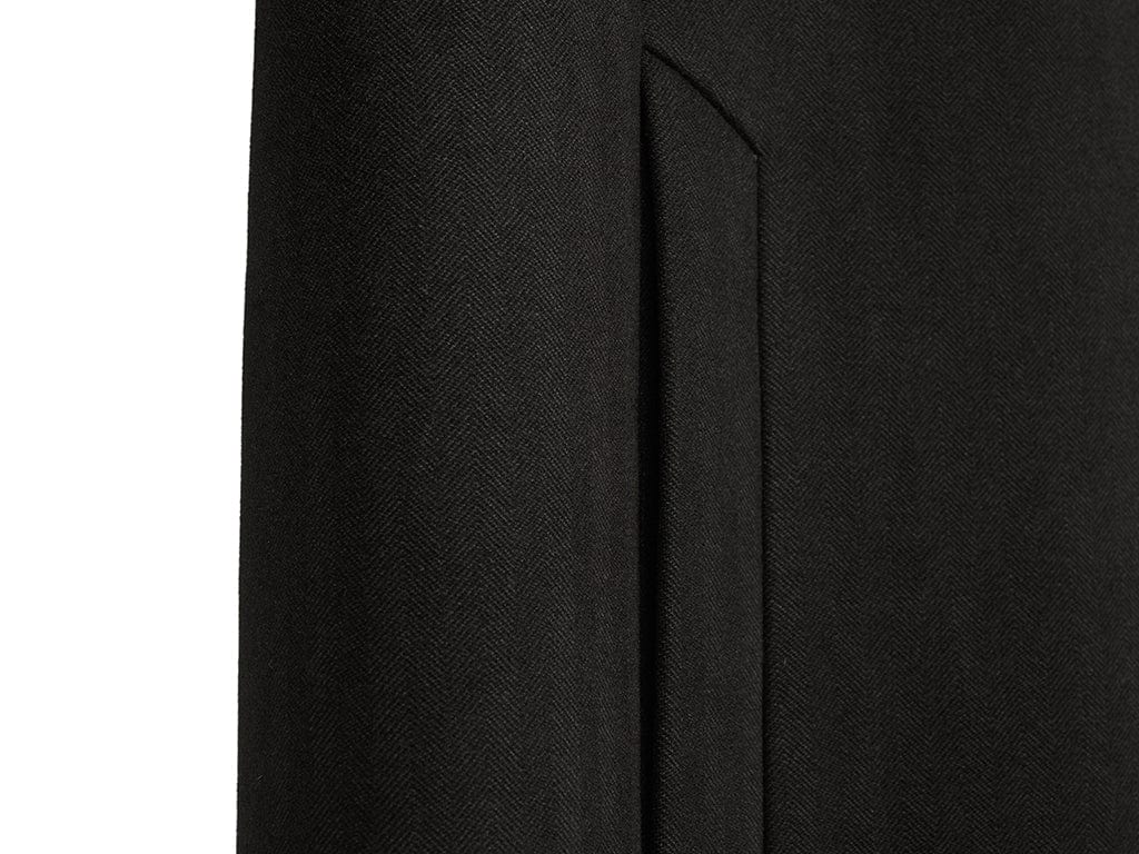 OKAYTHXBYE Convertible Jacquard Zip-Lapel Long Coat, premium urban and streetwear designers apparel on PROJECTISR.com, OKAYTHXBYE