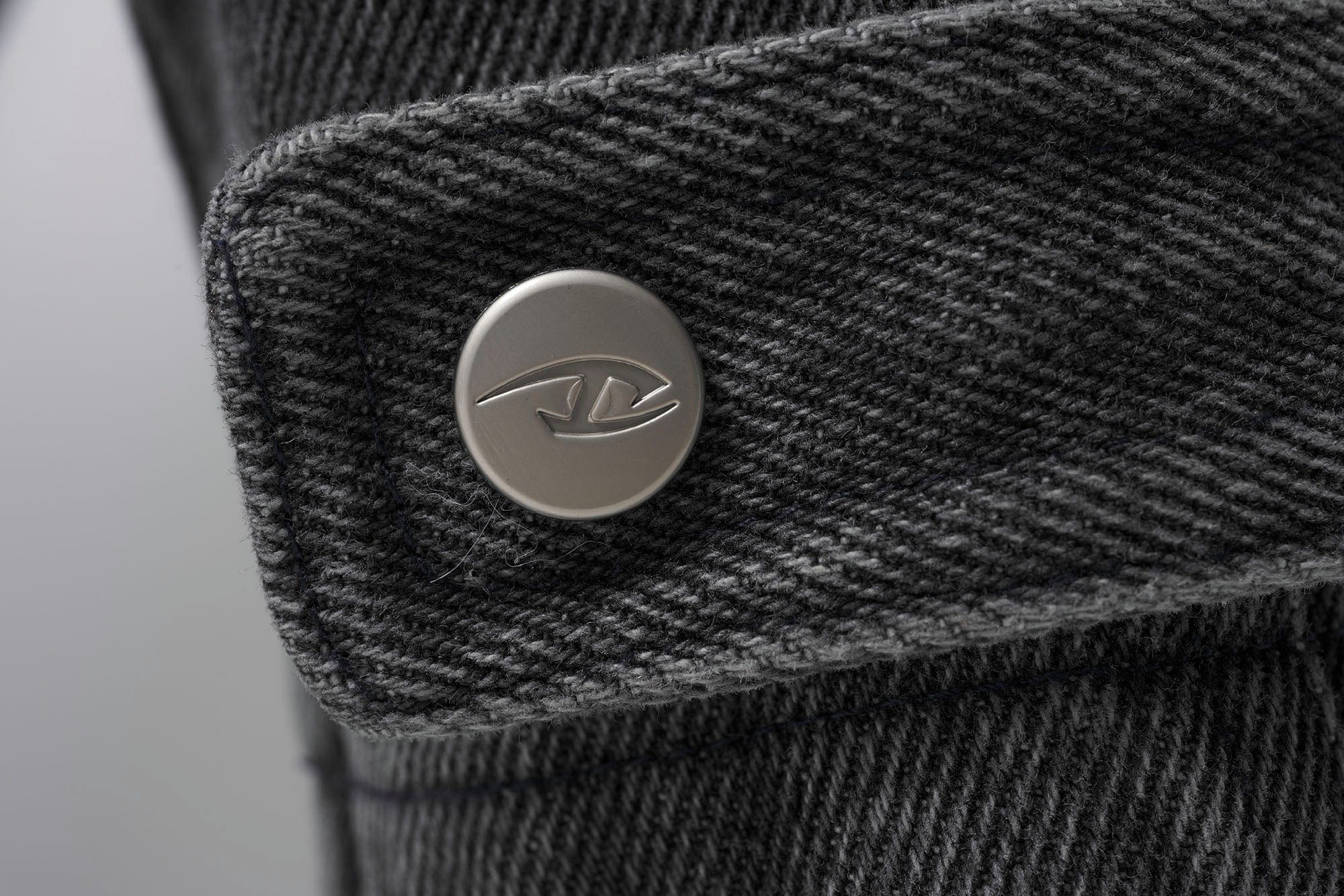 CATSSTAC Turtle-Neck Washed Denim Jacket, premium urban and streetwear designers apparel on PROJECTISR.com, CATSSTAC