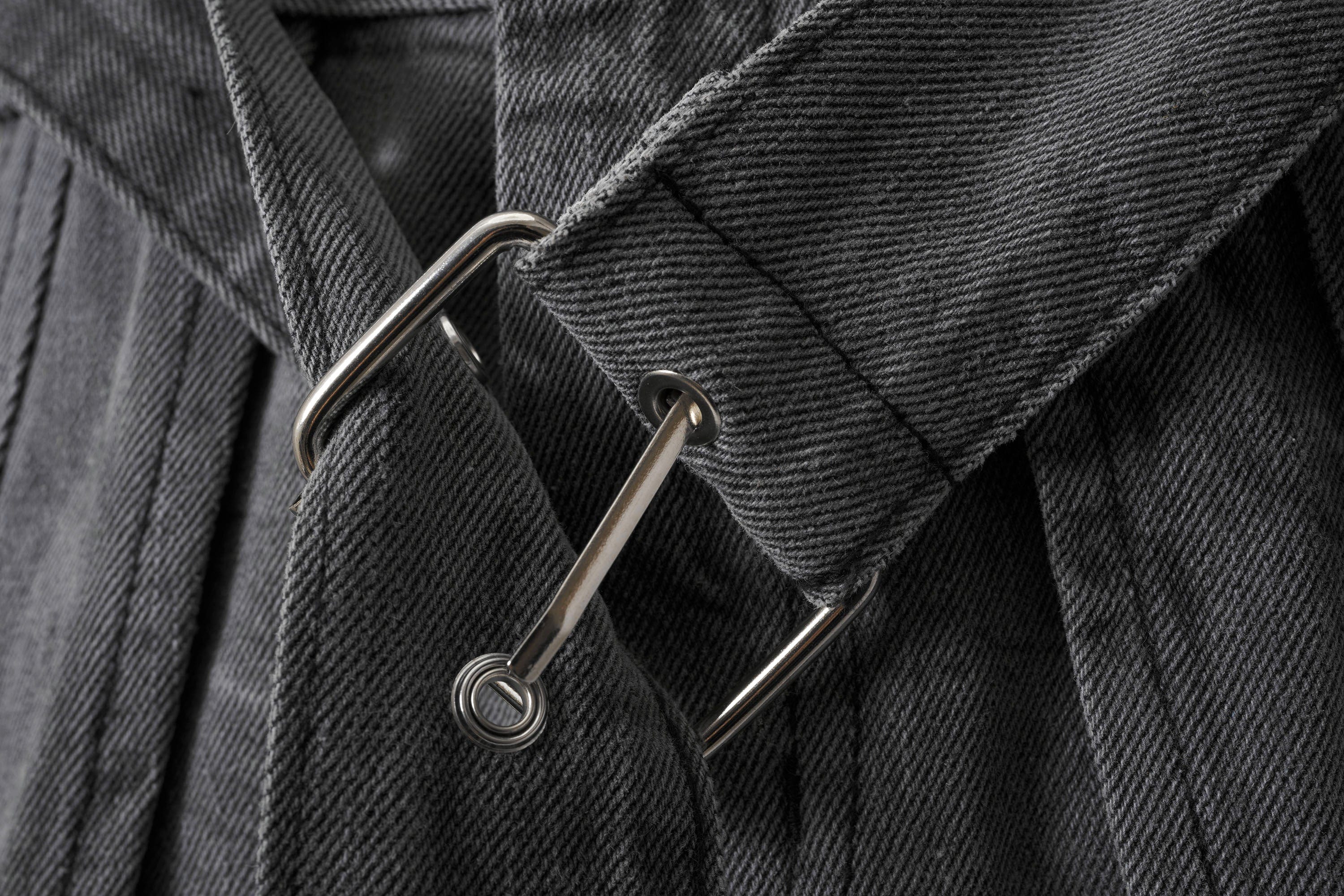 CATSSTAC Panel Washed Detachable Belt Wide-Leg Jeans, premium urban and streetwear designers apparel on PROJECTISR.com, CATSSTAC