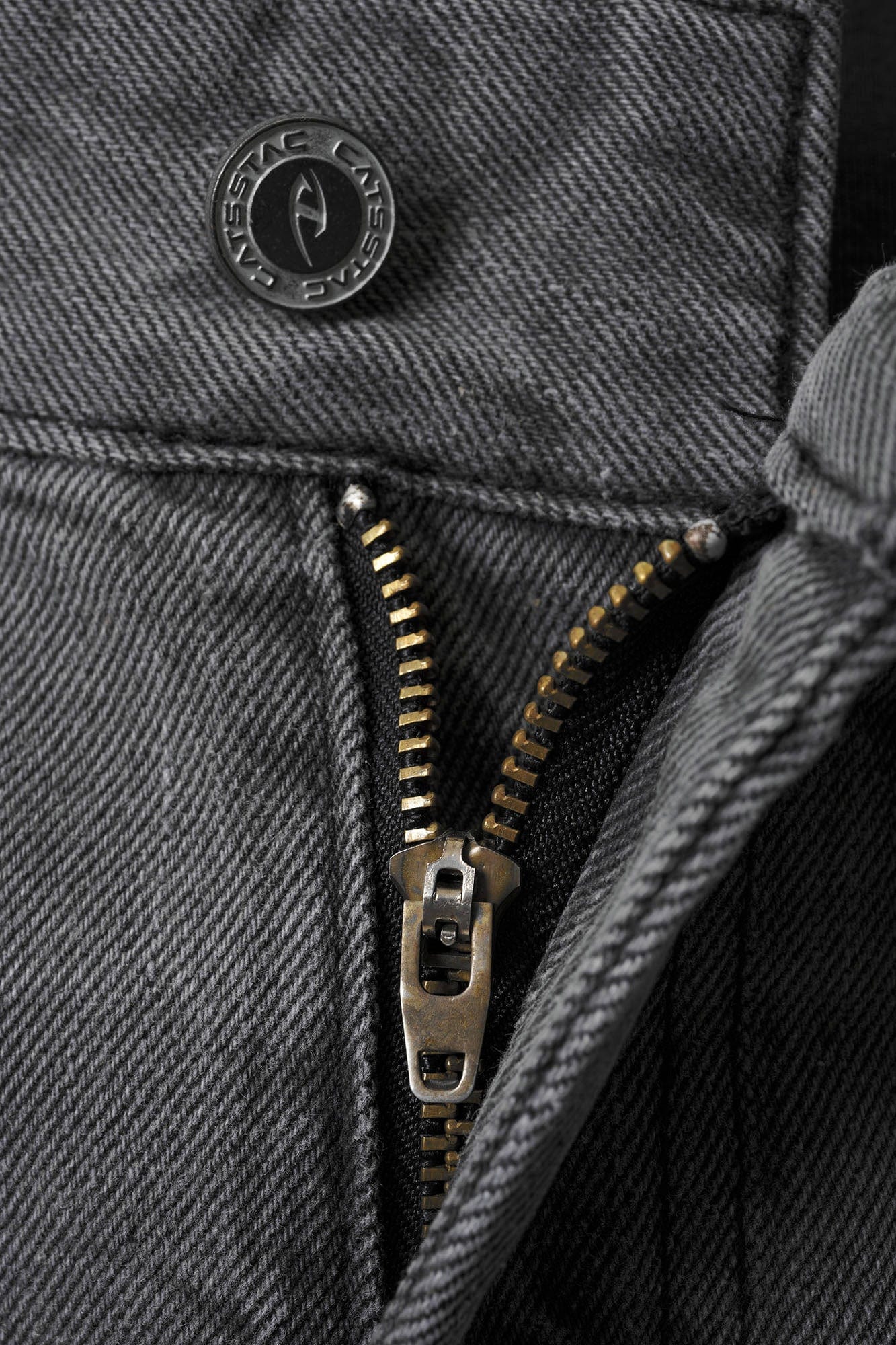 CATSSTAC Panel Washed Detachable Belt Wide-Leg Jeans, premium urban and streetwear designers apparel on PROJECTISR.com, CATSSTAC