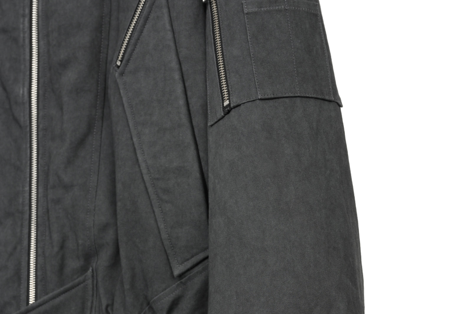 OKAYTHXBYE 3M Thinsulate Padded Multi-Zip Bomber Jacket, premium urban and streetwear designers apparel on PROJECTISR.com, OKAYTHXBYE