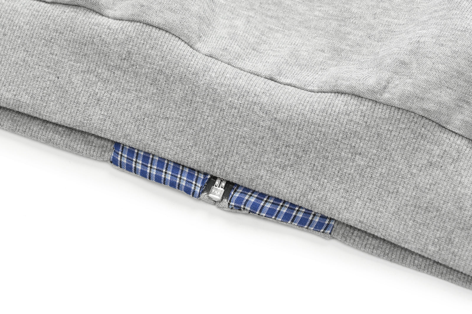 OKAYTHXBYE Houndstooth-Lined Zip-Up Hooded Jacket, premium urban and streetwear designers apparel on PROJECTISR.com, OKAYTHXBYE
