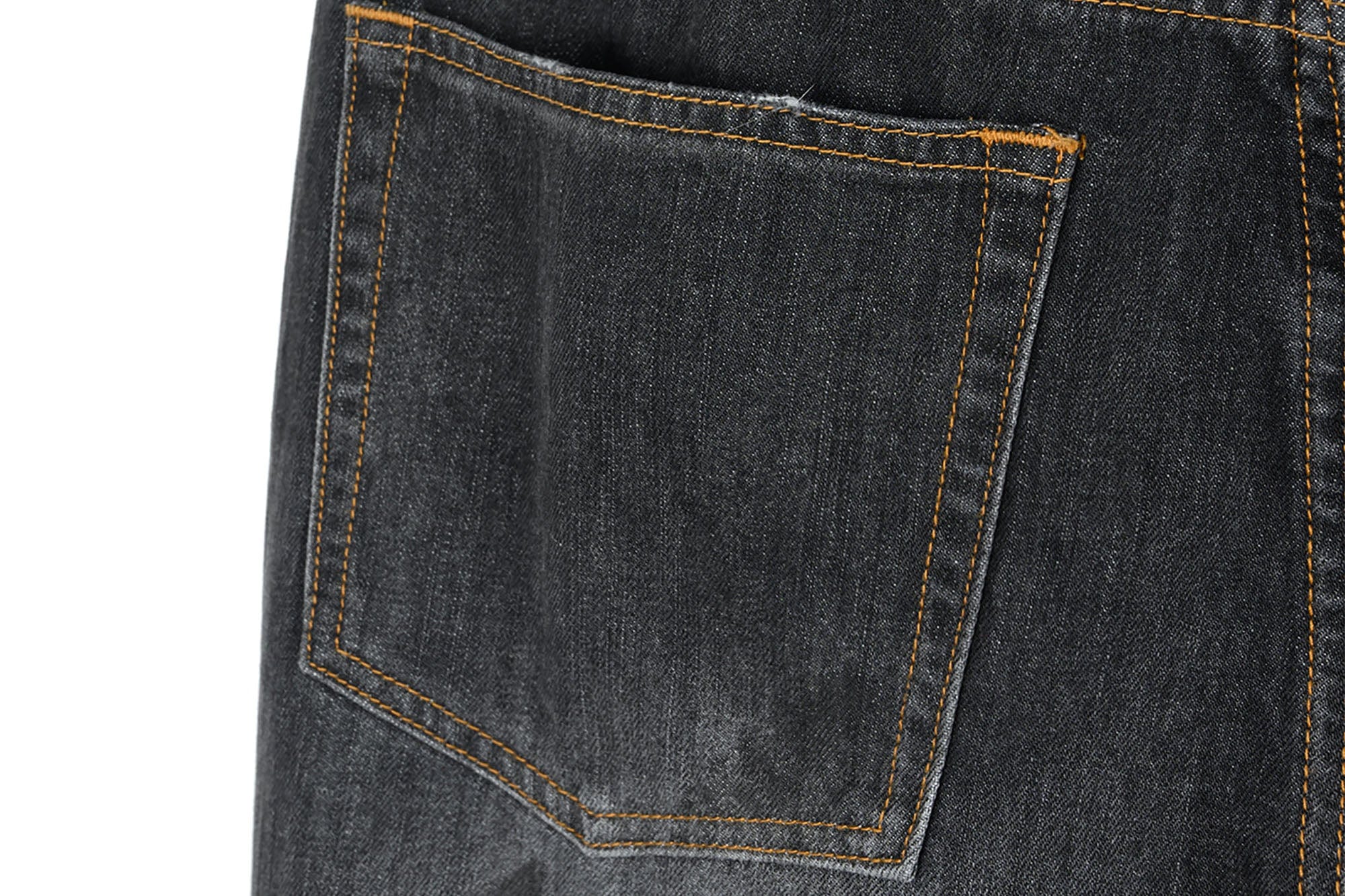OKAYTHXBYE Paint-Splattered Distressed Jeans