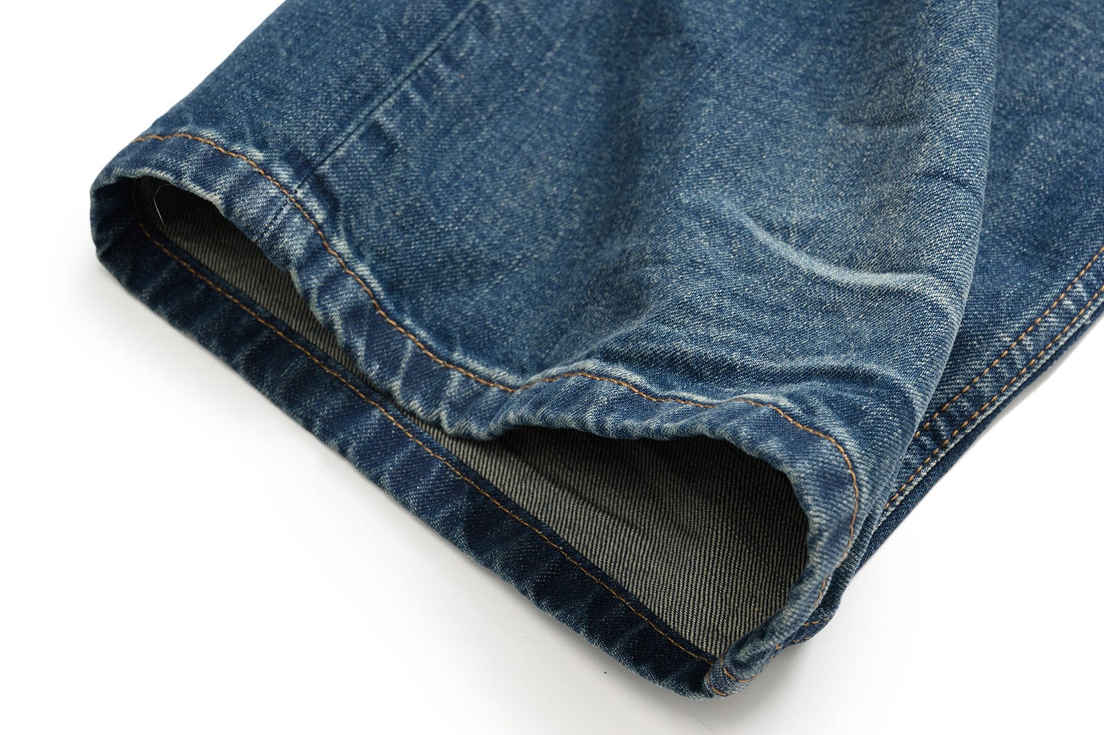 OKAYTHXBYE Wrinkled Washed Wide-Leg Jeans, premium urban and streetwear designers apparel on PROJECTISR.com, OKAYTHXBYE
