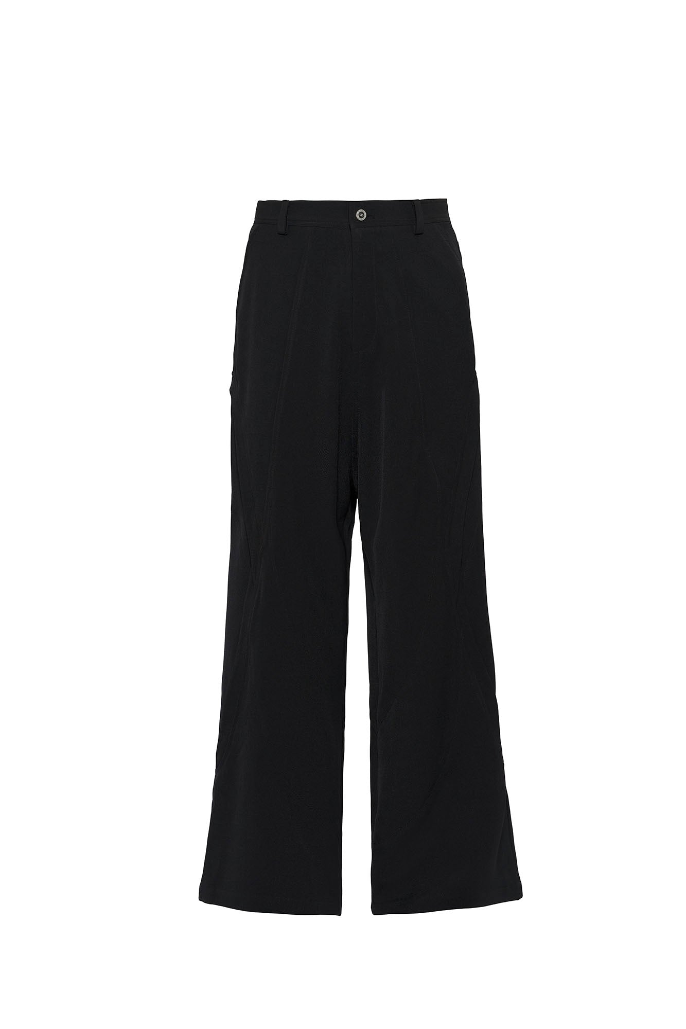 CATSSTAC Oval Curved Paneled Pants, premium urban and streetwear designers apparel on PROJECTISR.com, CATSSTAC