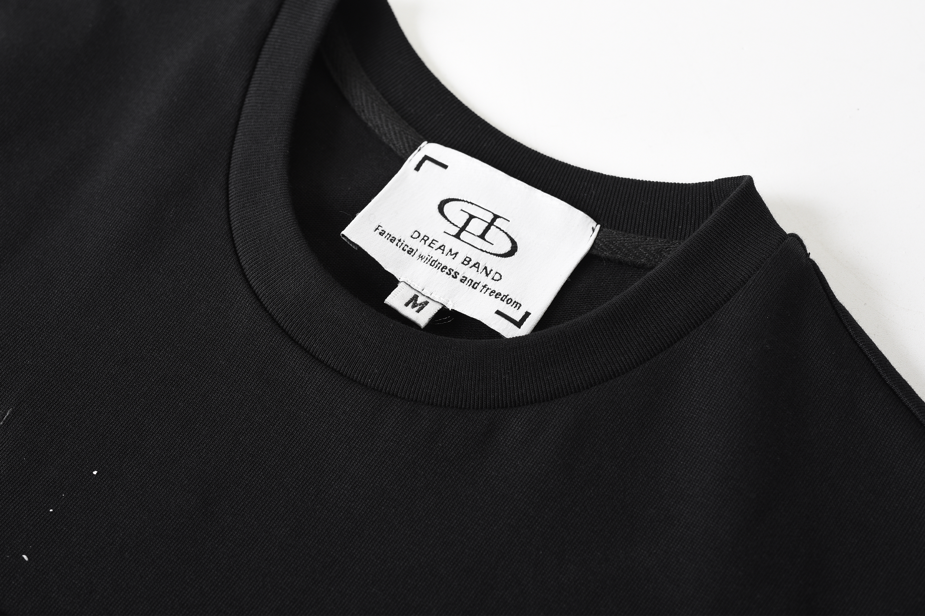 DREAM BAND Punk Graphic Zippered T-Shirt
