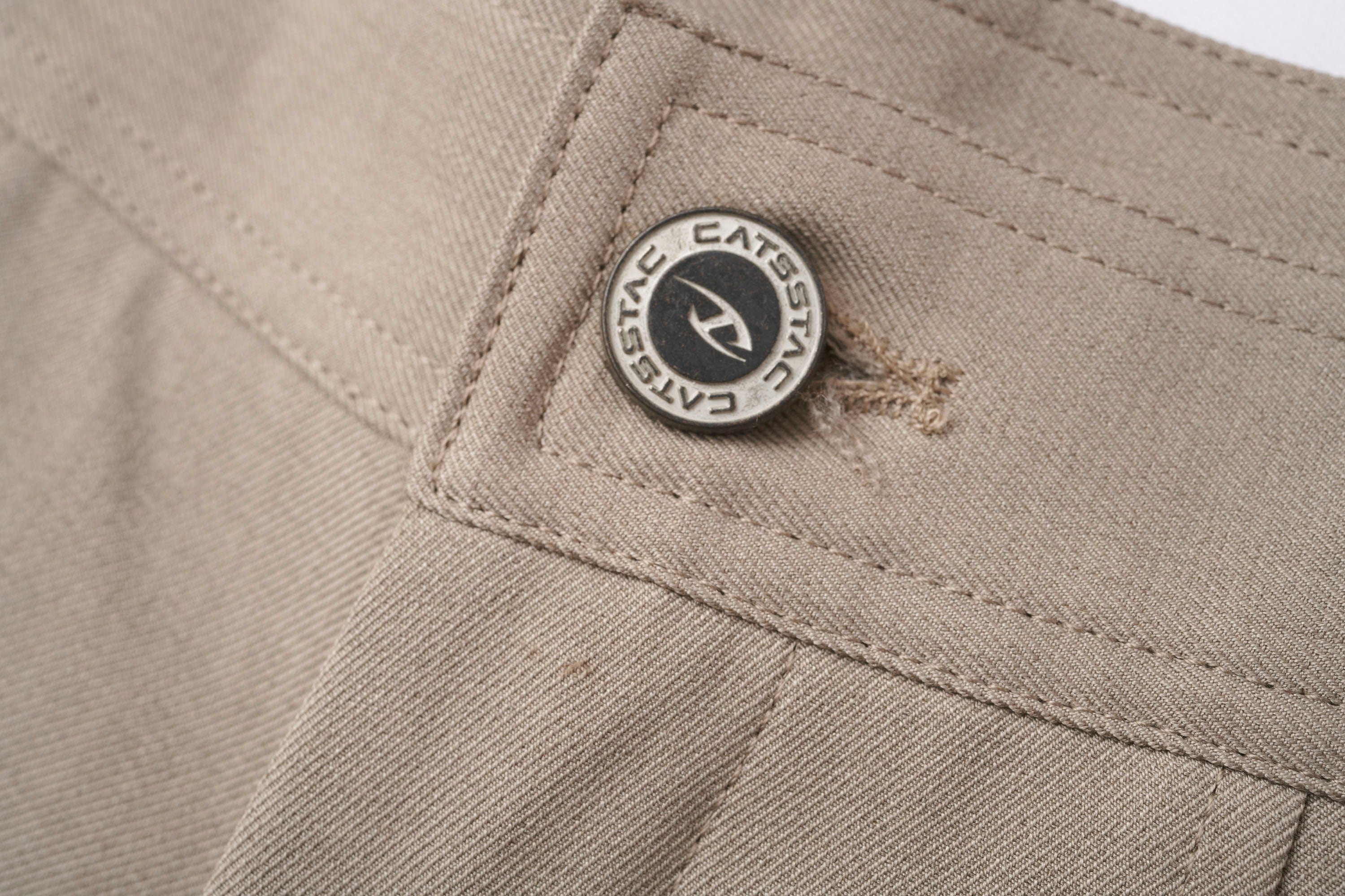 CATSSTAC Oval Curved Paneled Pants, premium urban and streetwear designers apparel on PROJECTISR.com, CATSSTAC