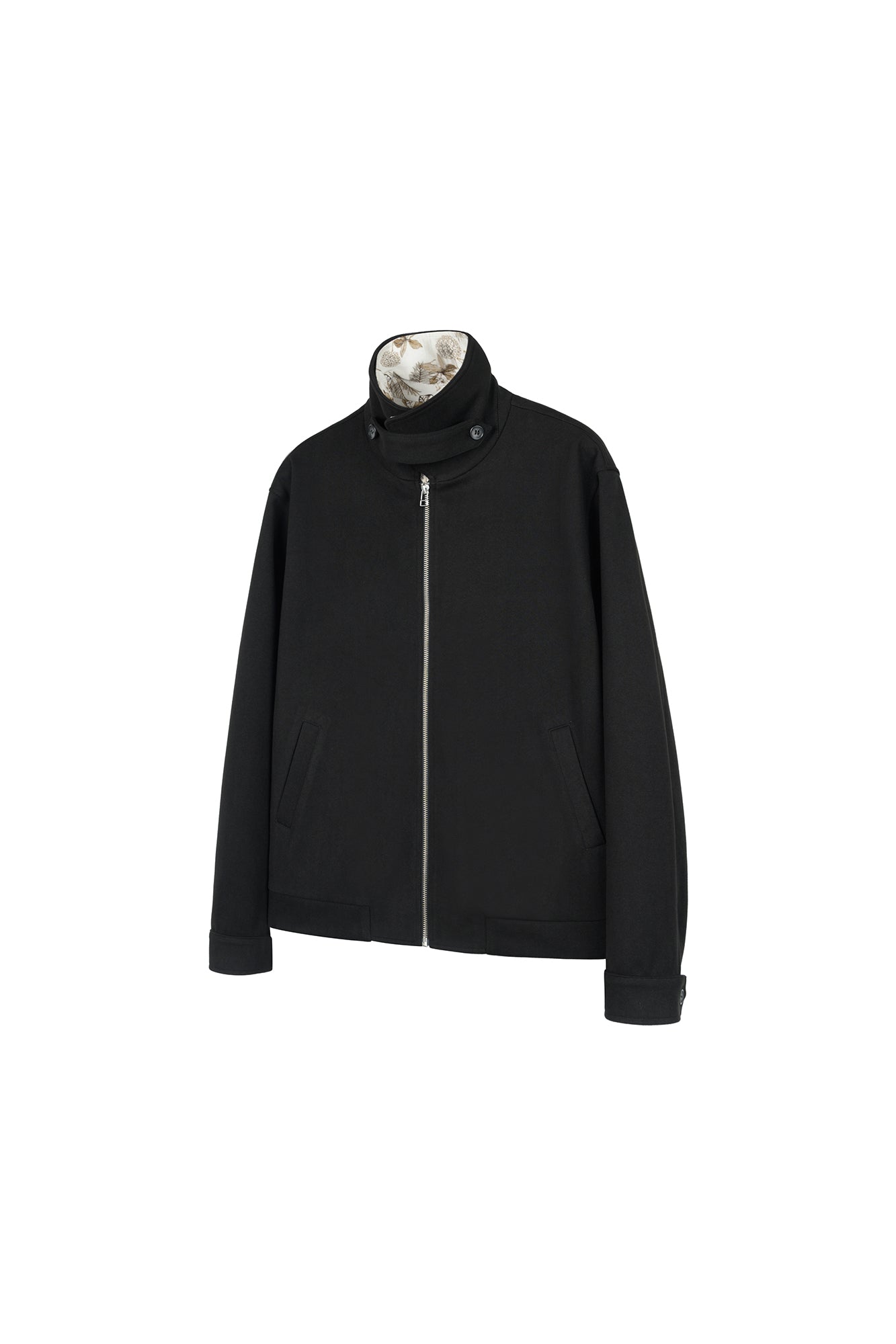 OKAYTHXBYE Double-Layer Floral Zip Jacket, premium urban and streetwear designers apparel on PROJECTISR.com, OKAYTHXBYE