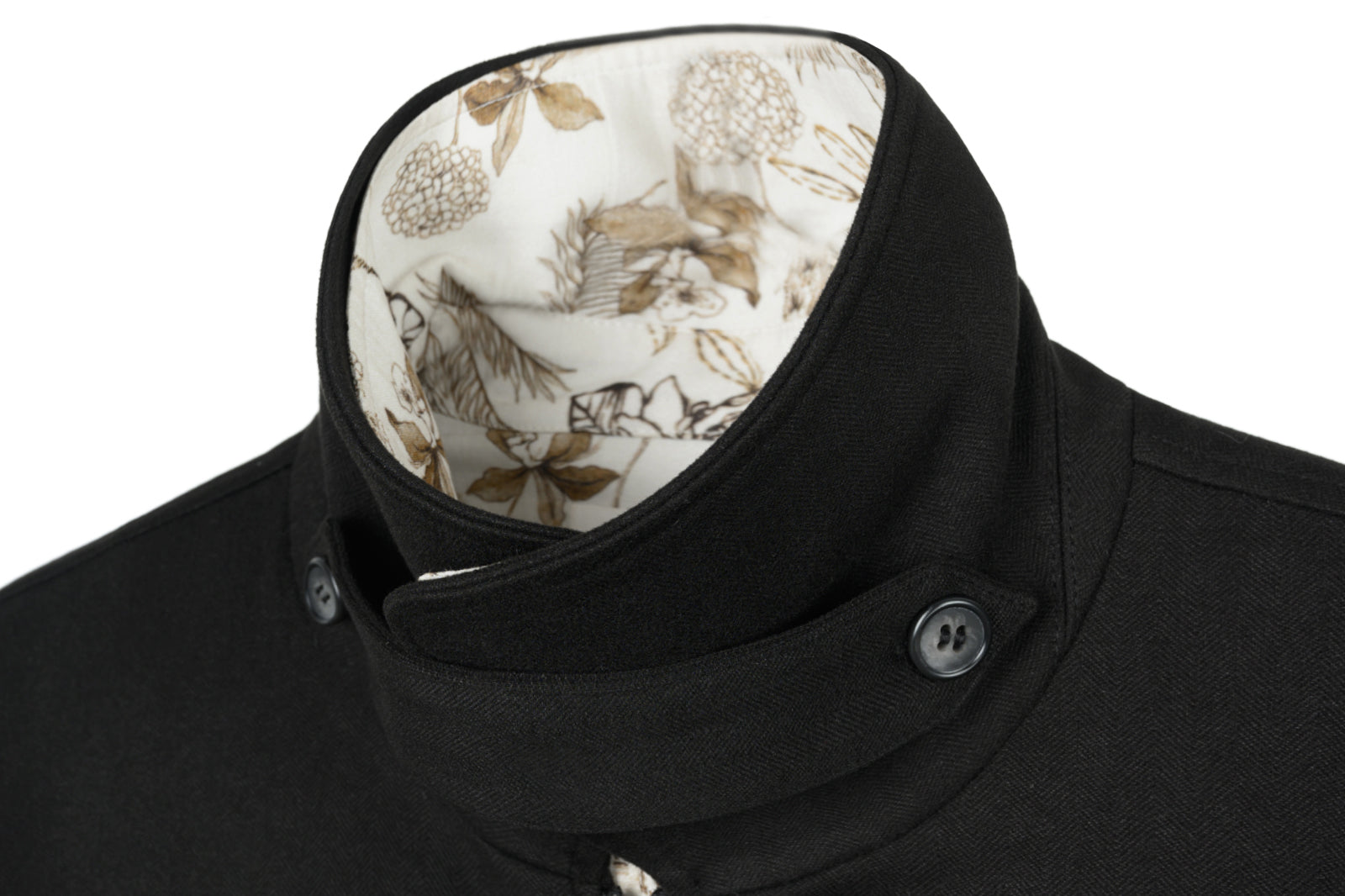 OKAYTHXBYE Double-Layer Floral Zip Jacket, premium urban and streetwear designers apparel on PROJECTISR.com, OKAYTHXBYE