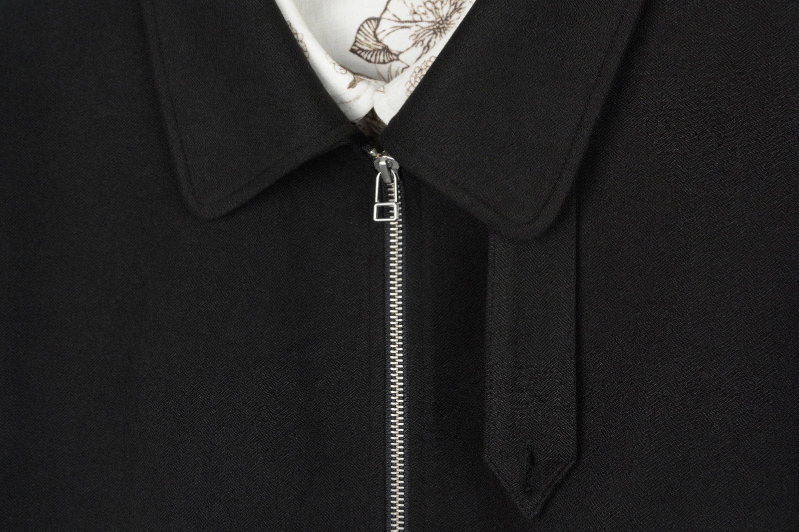 OKAYTHXBYE Double-Layer Floral Zip Jacket, premium urban and streetwear designers apparel on PROJECTISR.com, OKAYTHXBYE
