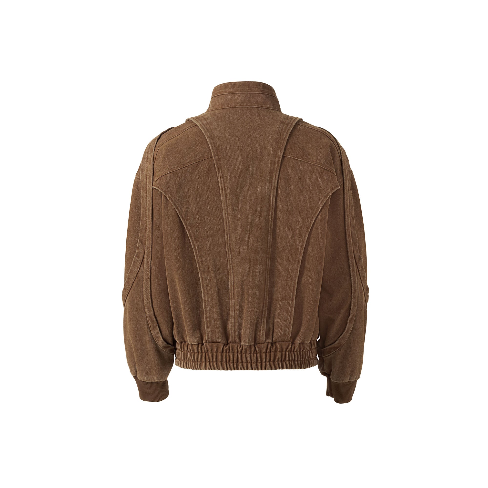 CATSSTAC Deconstructed Faded Wash Dual-Zipper Jacket, premium urban and streetwear designers apparel on PROJECTISR.com, CATSSTAC