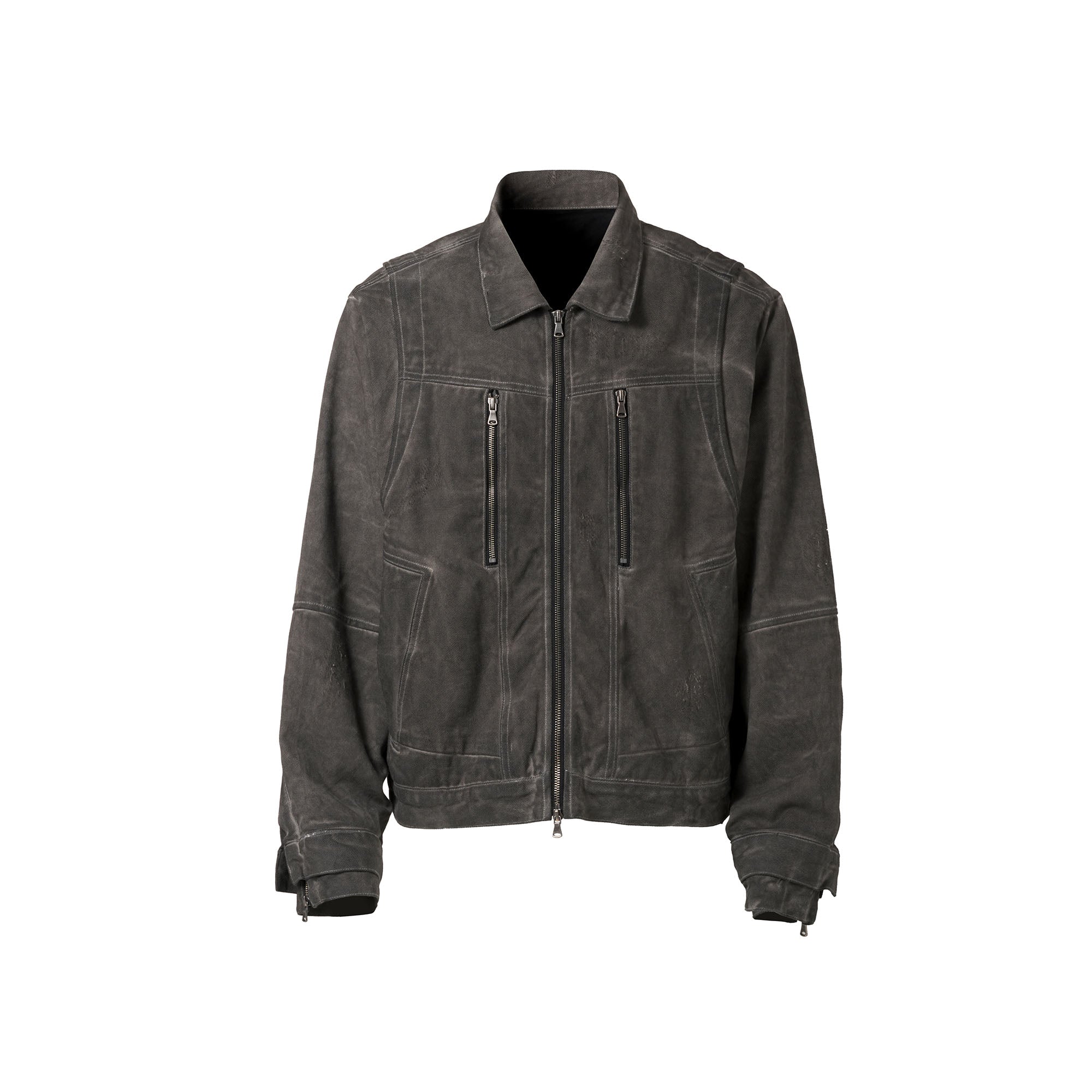CATSSTAC Wash Faded Utility Jacket, premium urban and streetwear designers apparel on PROJECTISR.com, CATSSTAC