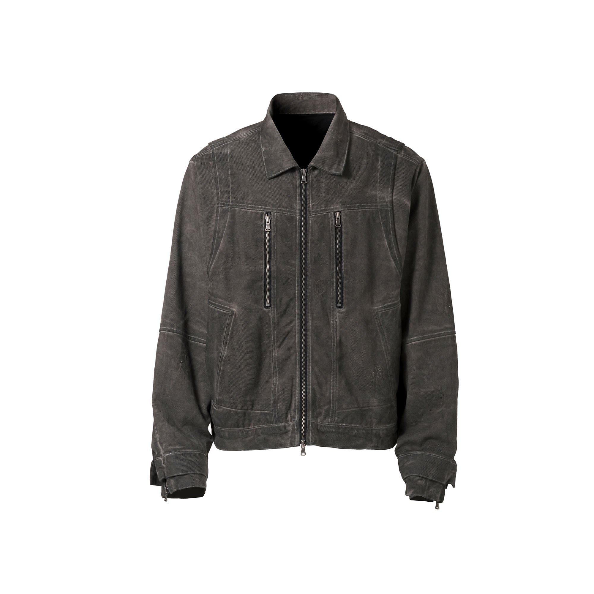 CATSSTAC Wash Faded Utility Jacket, premium urban and streetwear designers apparel on PROJECTISR.com, CATSSTAC