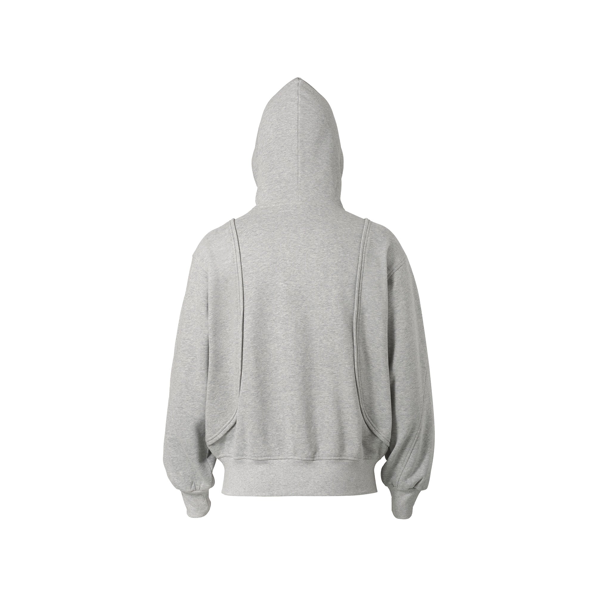 CATSSTAC Arc Panel Dual-Zip Hoodie, premium urban and streetwear designers apparel on PROJECTISR.com, CATSSTAC