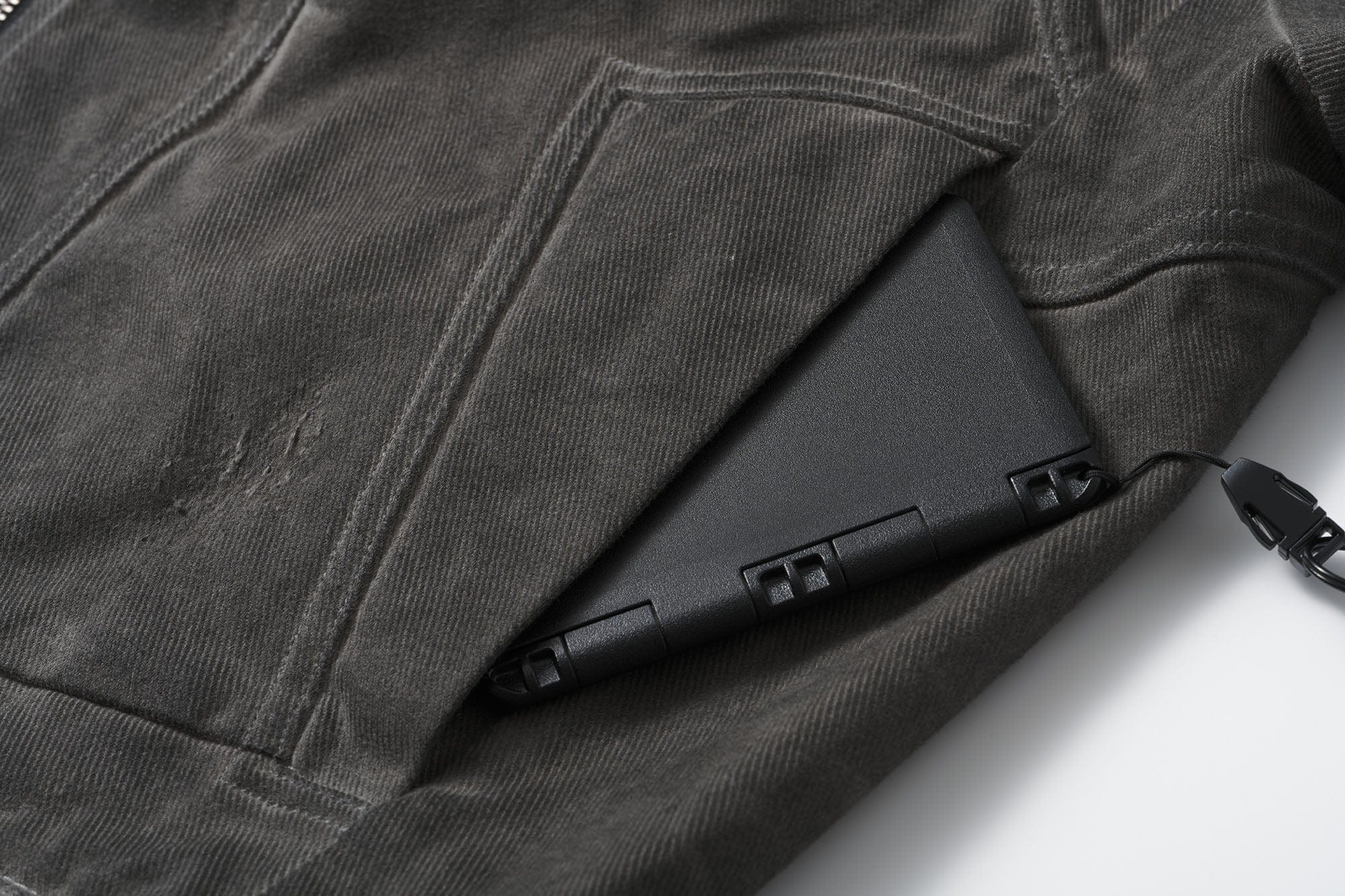CATSSTAC Wash Faded Utility Jacket, premium urban and streetwear designers apparel on PROJECTISR.com, CATSSTAC