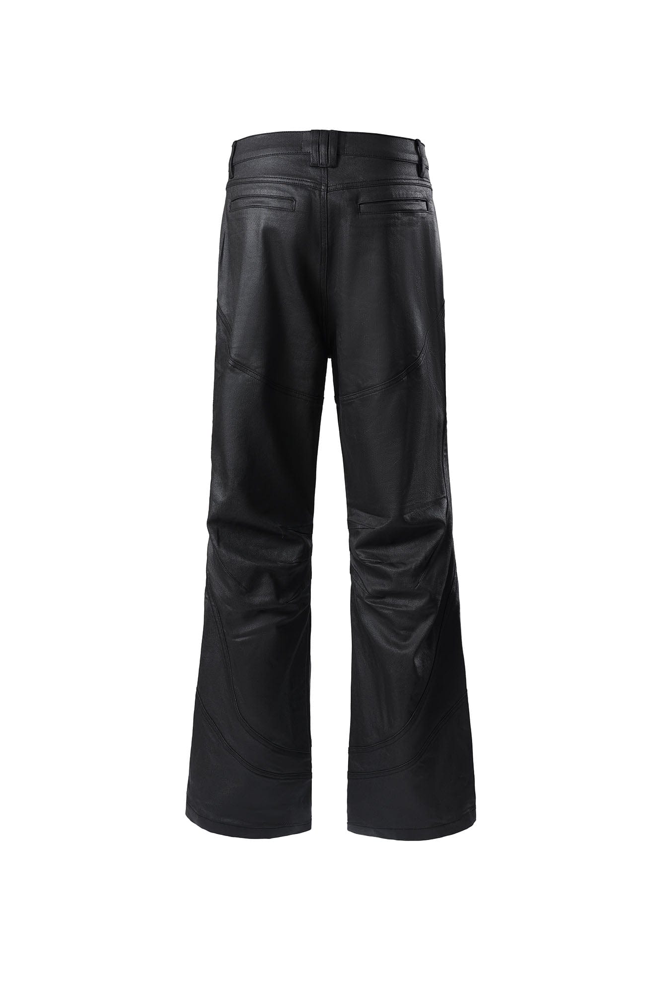 CATSSTAC Waxed Panelled Crinkled Jeans, premium urban and streetwear designers apparel on PROJECTISR.com, CATSSTAC