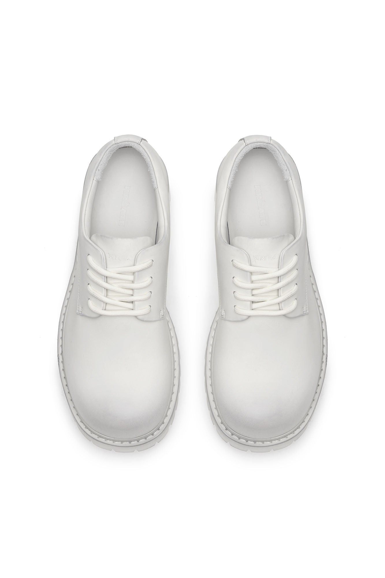 KREATE Distressed Matte Chunky Sole Derby