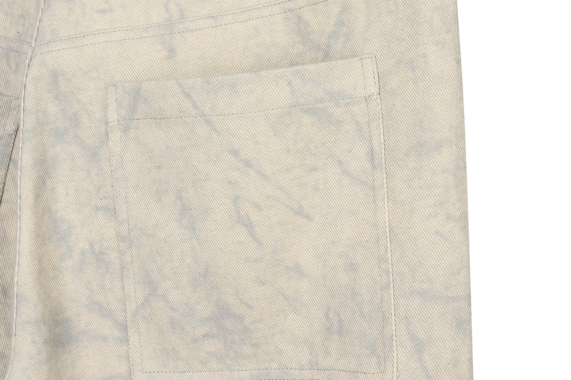 OKAYTHXBYE Subtle Marble Multi-Pocket Cargo Pants