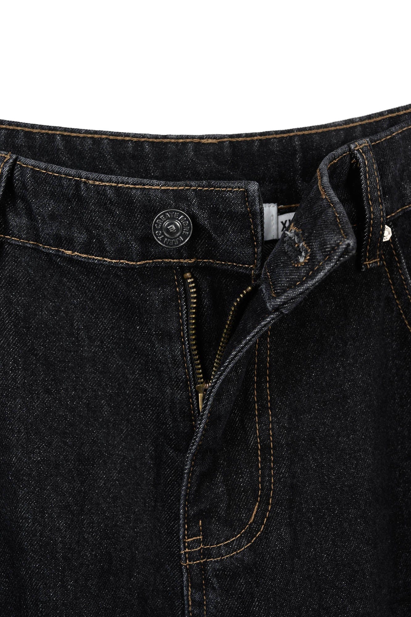 KREATE Inverted Deconstructed Baggy Jeans, premium urban and streetwear designers apparel on PROJECTISR.com, KREATE