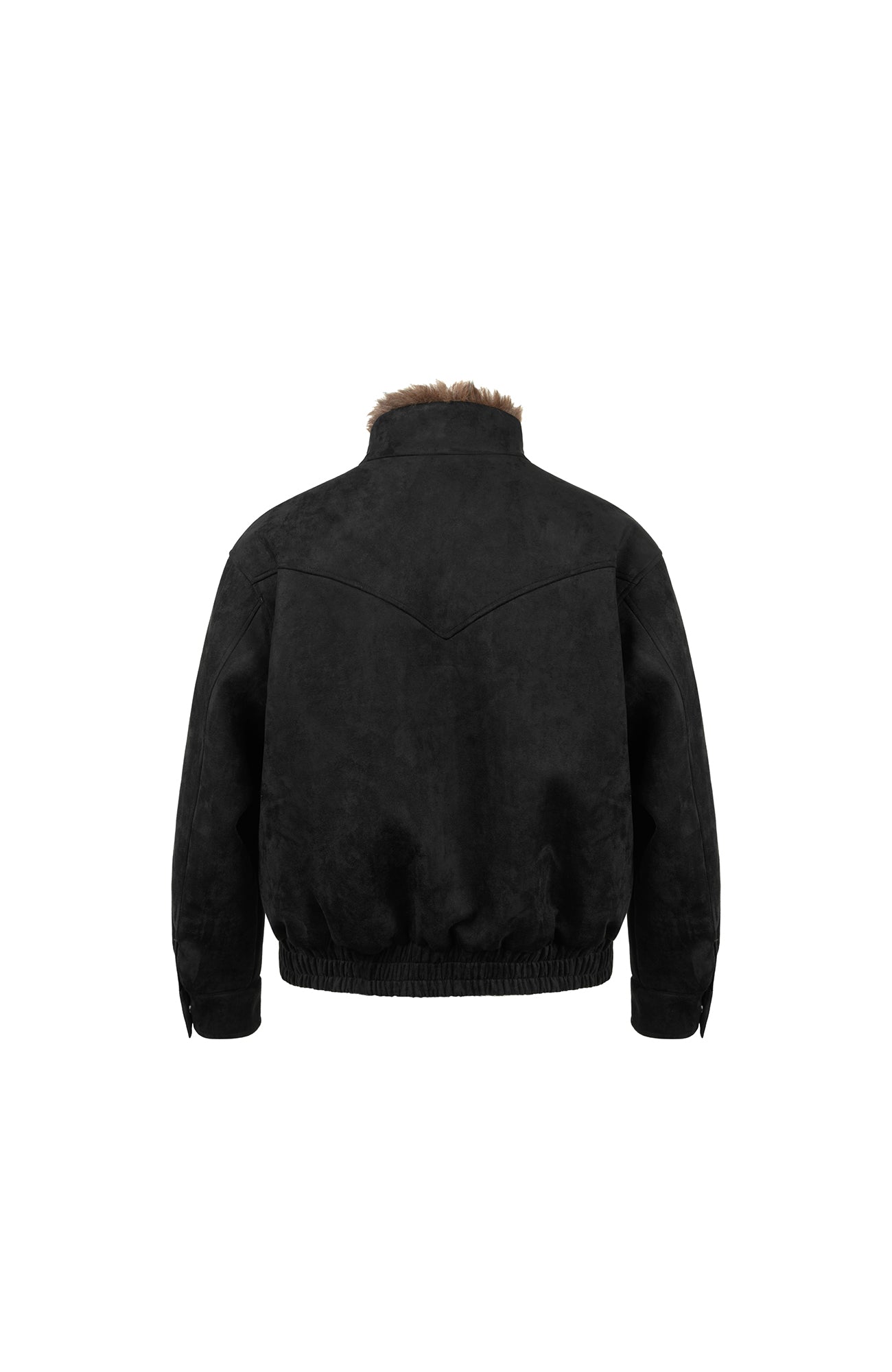 OKAYTHXBYE Faux Fur-Lined Utility Bomber, premium urban and streetwear designers apparel on PROJECTISR.com, OKAYTHXBYE