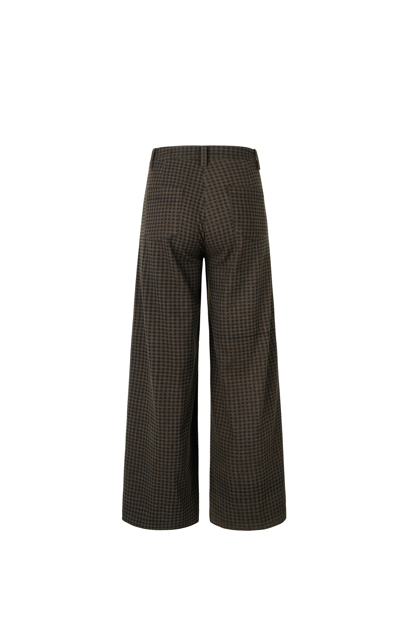 OKAYTHXBYE Retro Checks Double-Pleated Trousers, premium urban and streetwear designers apparel on PROJECTISR.com, OKAYTHXBYE