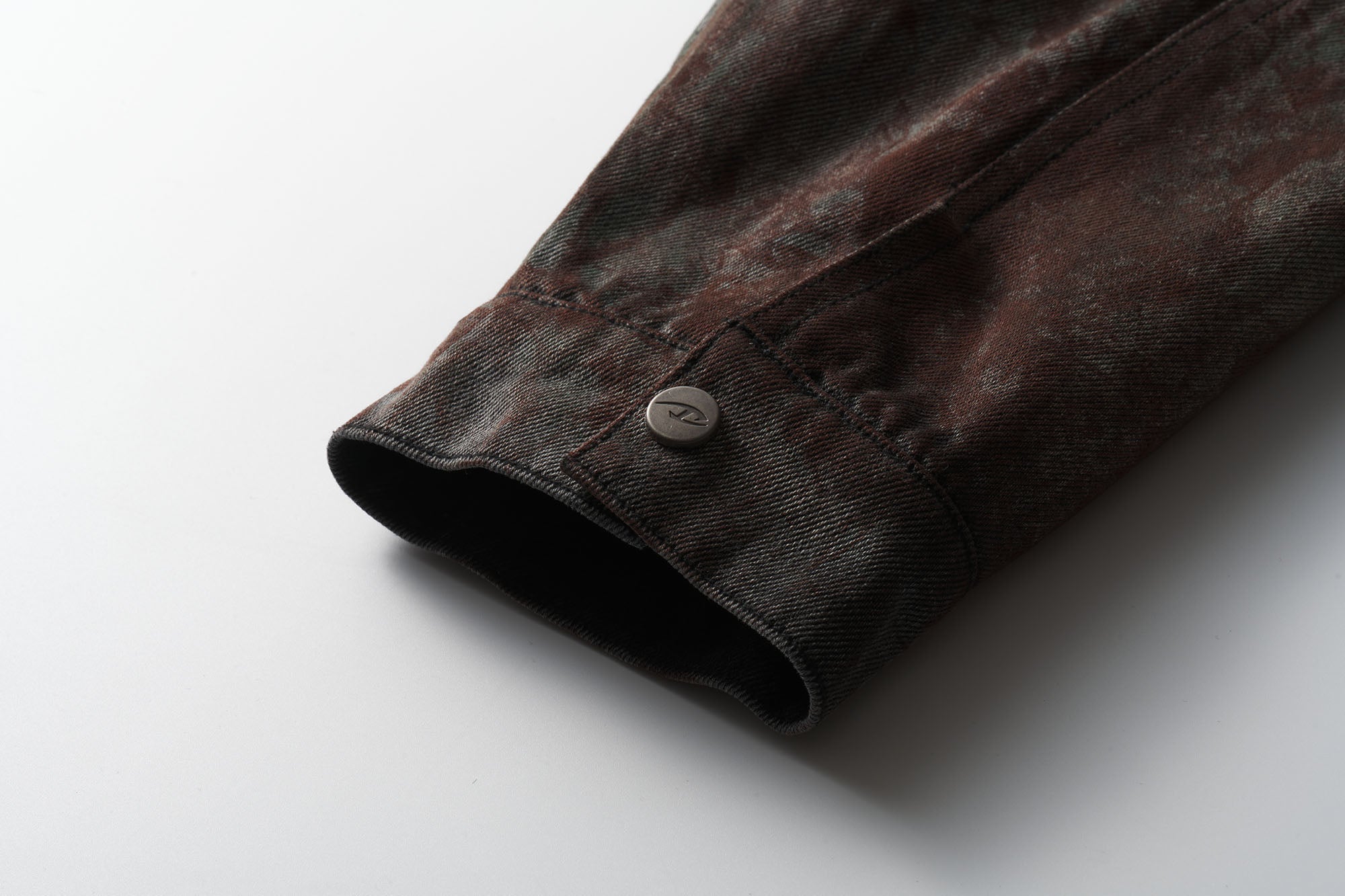 CATSSTAC Rust-Dye Denim Jacket, premium urban and streetwear designers apparel on PROJECTISR.com, CATSSTAC