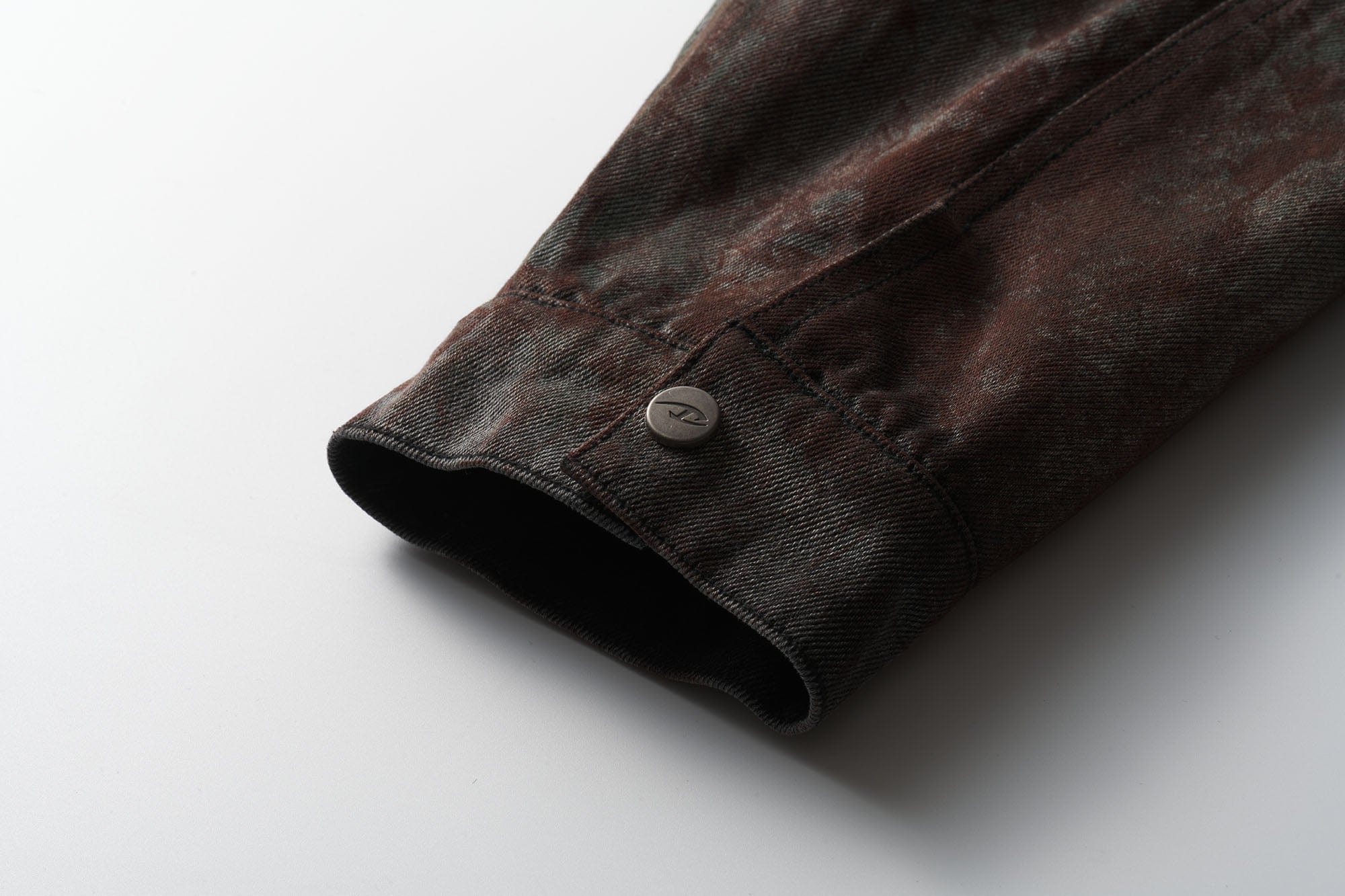 CATSSTAC Rust-Dye Denim Jacket, premium urban and streetwear designers apparel on PROJECTISR.com, CATSSTAC