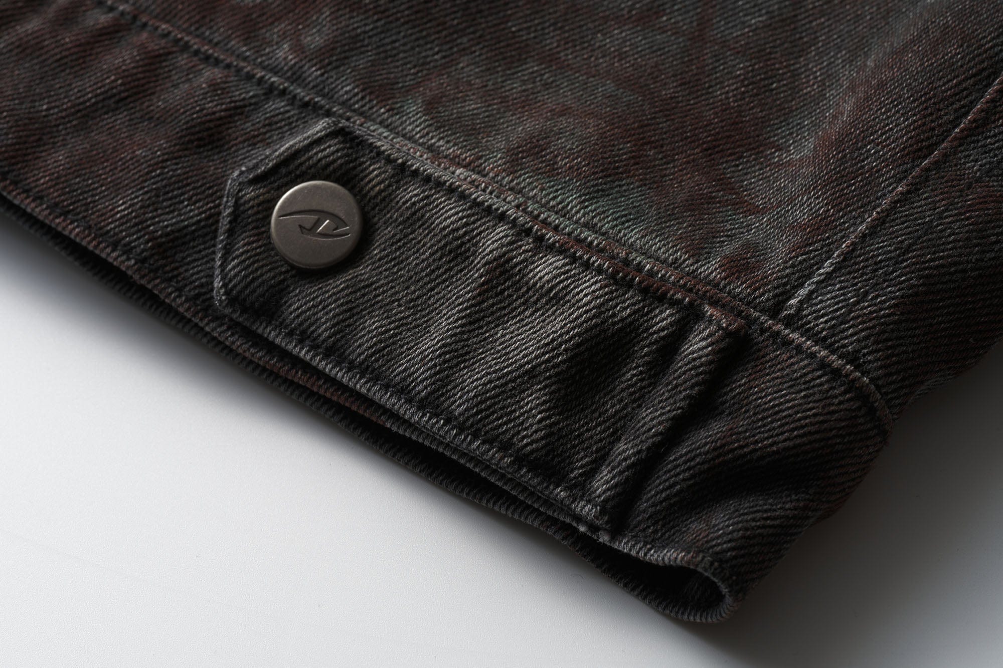 CATSSTAC Rust-Dye Denim Jacket, premium urban and streetwear designers apparel on PROJECTISR.com, CATSSTAC