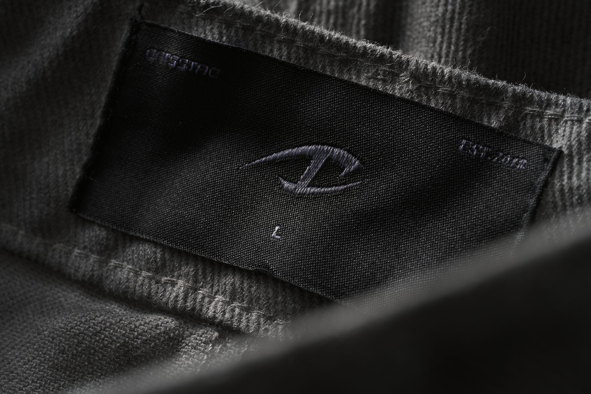 CATSSTAC Crosscut Washed Denim Pants, premium urban and streetwear designers apparel on PROJECTISR.com, CATSSTAC