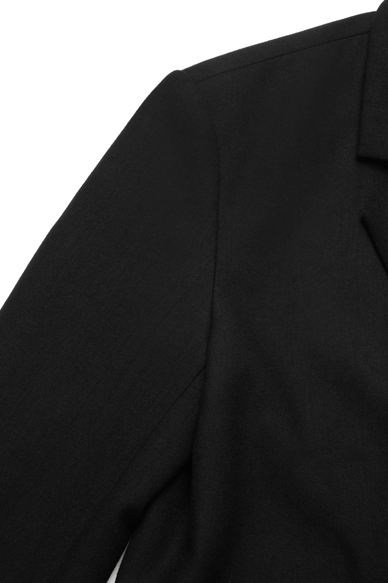 OKAYTHXBYE Detachable Scarf Wool-Blend Overcoat