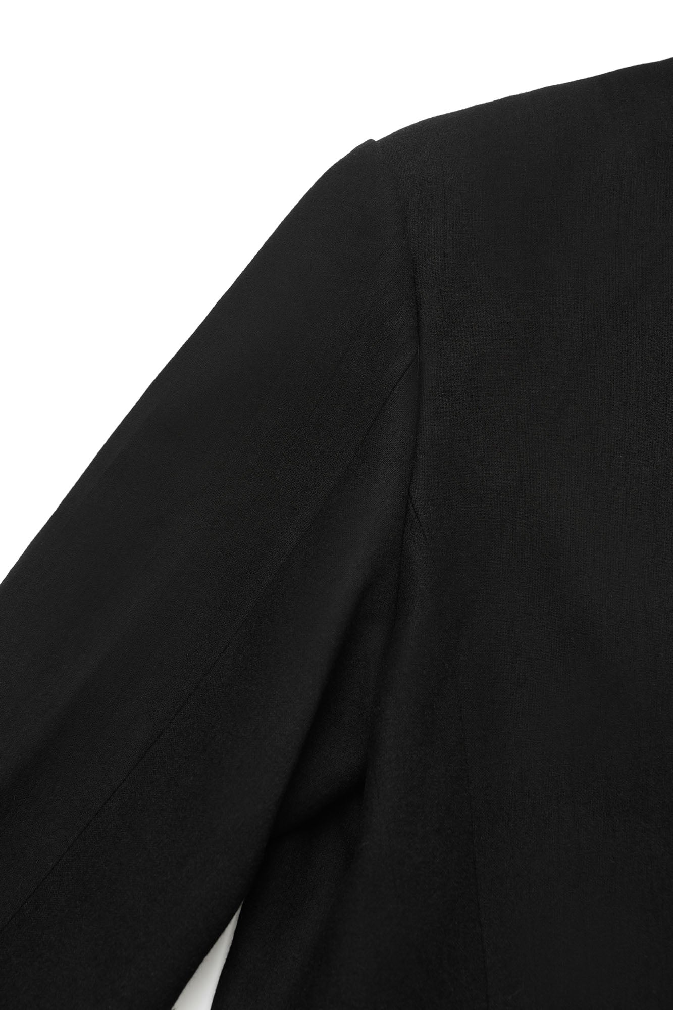 OKAYTHXBYE Detachable Scarf Wool-Blend Overcoat