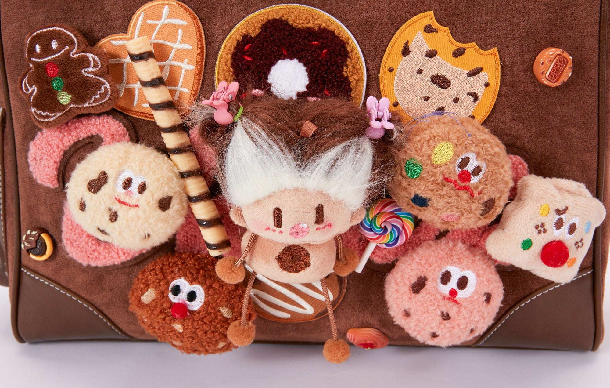 BLING BOX Plush Doll Drawstring Tote Bag