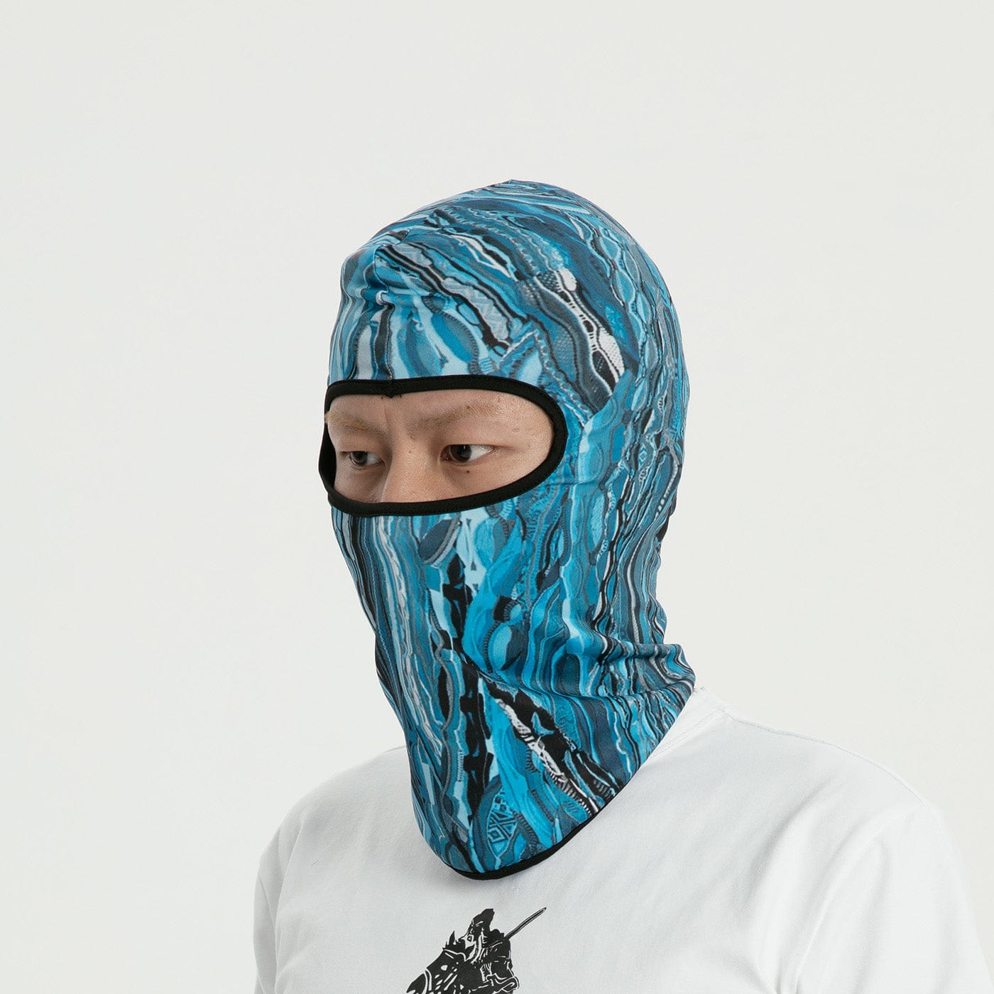 RTVG Abstract Striped UV-Protection Mask, premium urban and streetwear designers apparel on PROJECTISR.com, RTVG