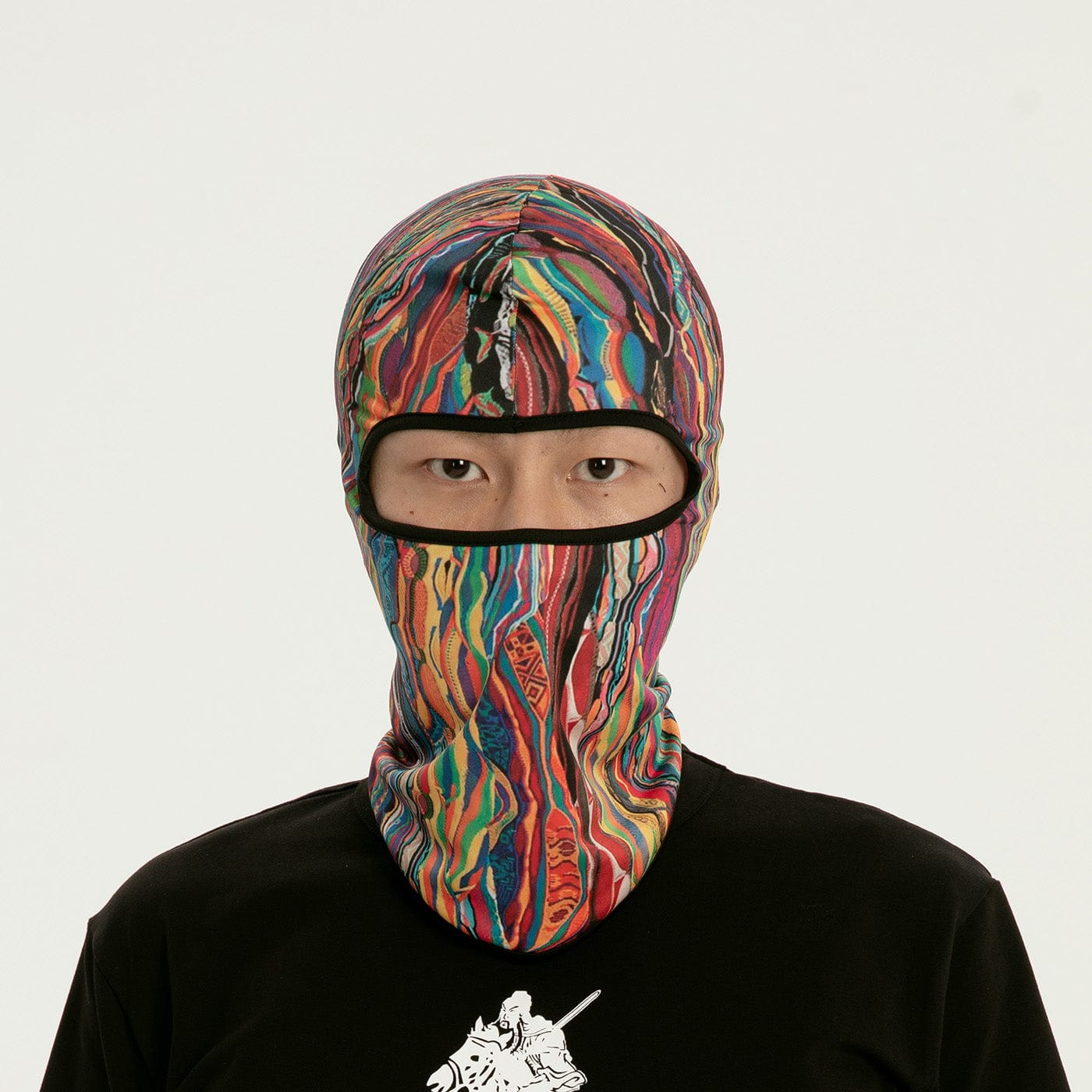 RTVG Abstract Striped UV-Protection Mask, premium urban and streetwear designers apparel on PROJECTISR.com, RTVG