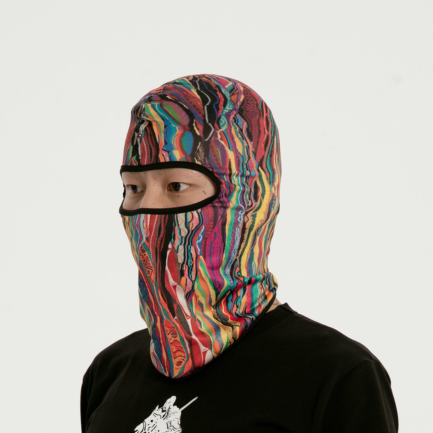 RTVG Abstract Striped UV-Protection Mask, premium urban and streetwear designers apparel on PROJECTISR.com, RTVG