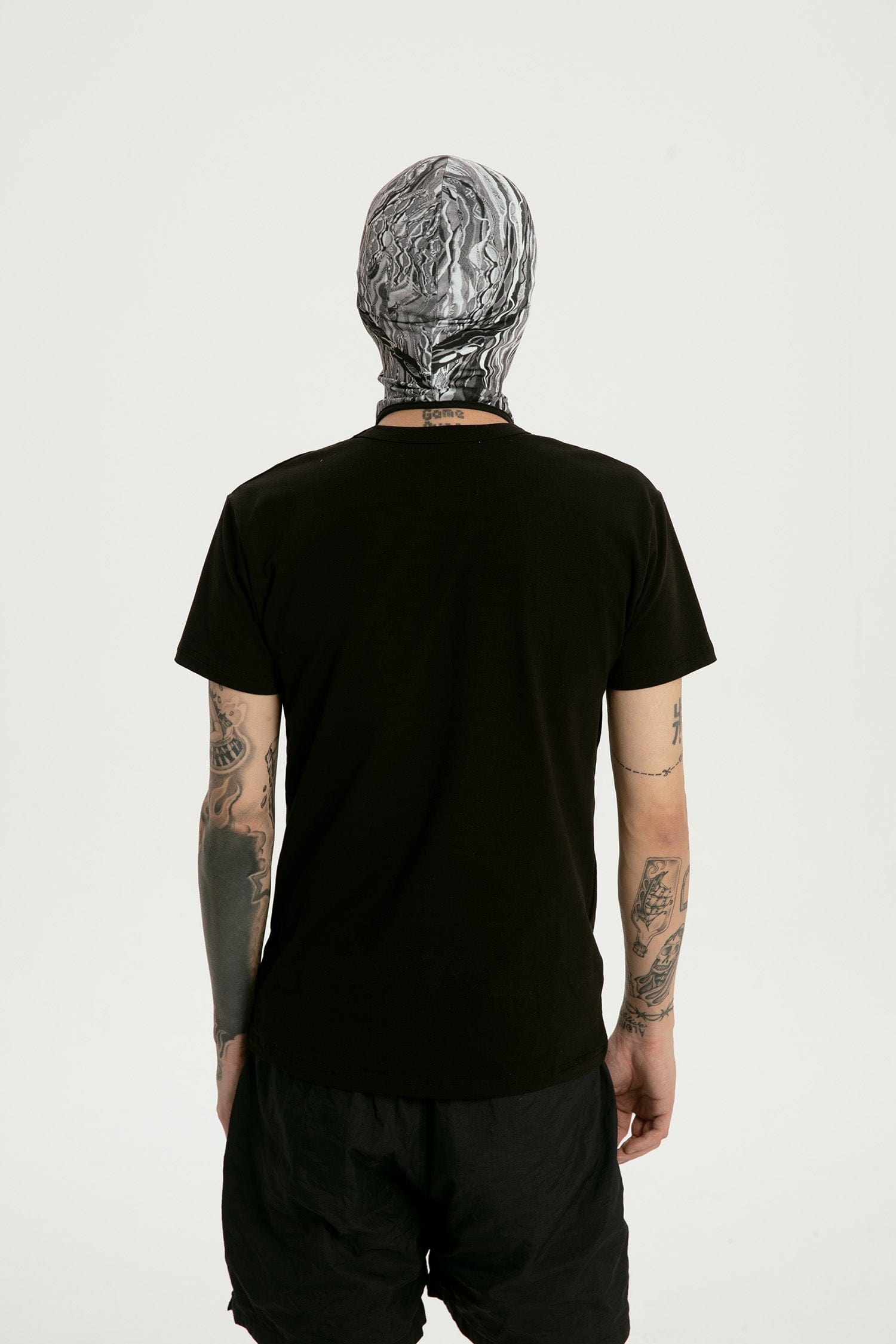 RTVG Abstract Striped UV-Protection Mask, premium urban and streetwear designers apparel on PROJECTISR.com, RTVG