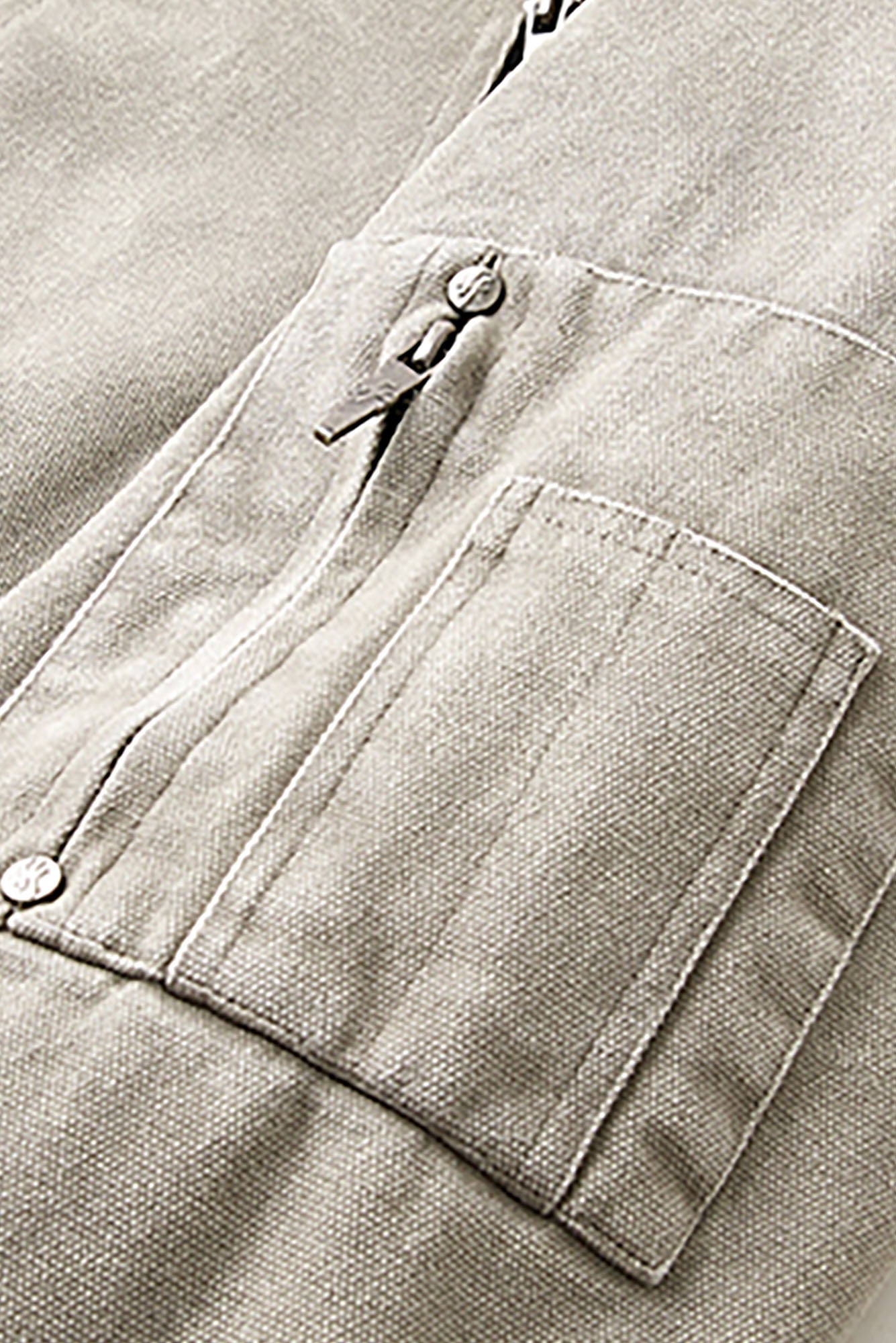 FORFEARTHAT Faded Wash Utility Bomber Jacket