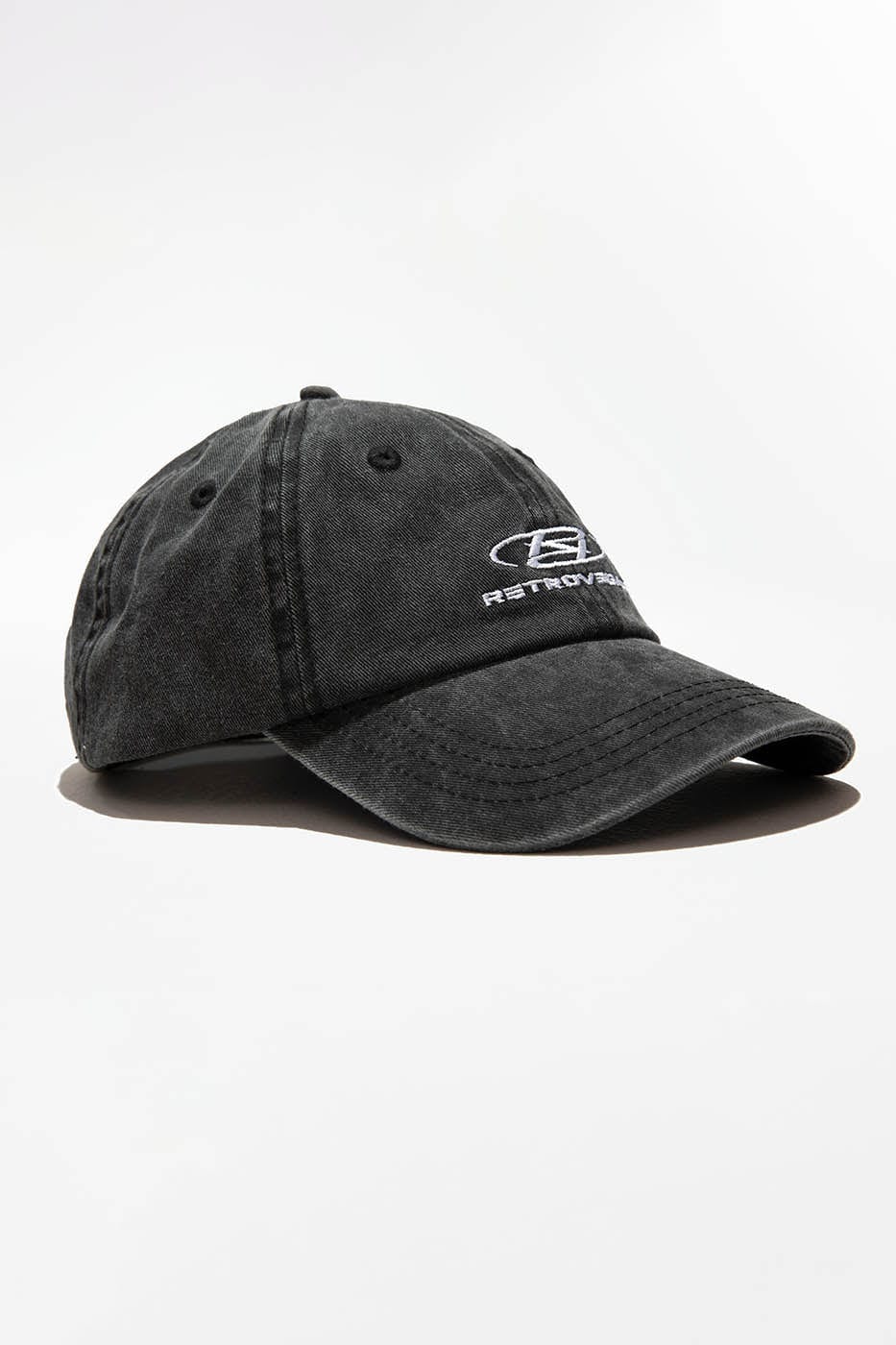 RTVG Distressed Embroidered-Logo Cap, premium urban and streetwear designers apparel on PROJECTISR.com, RTVG